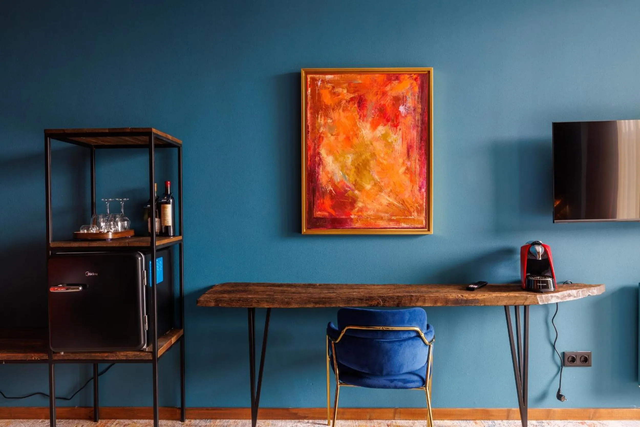 Bedroom in Mtserlebi Resort