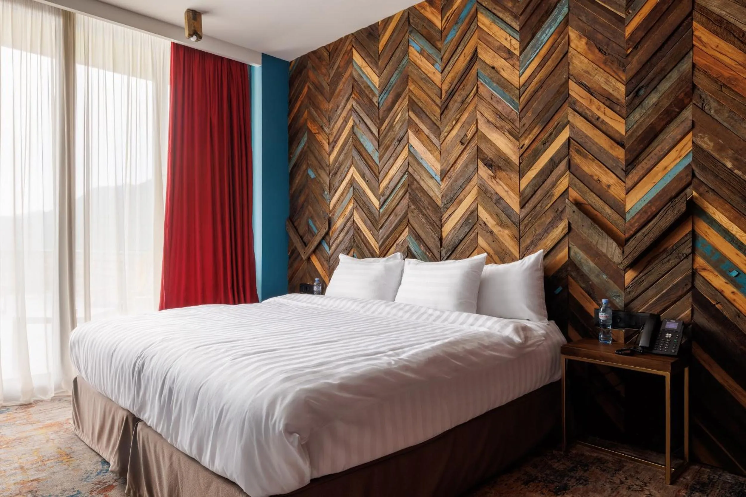 Bed in Mtserlebi Resort