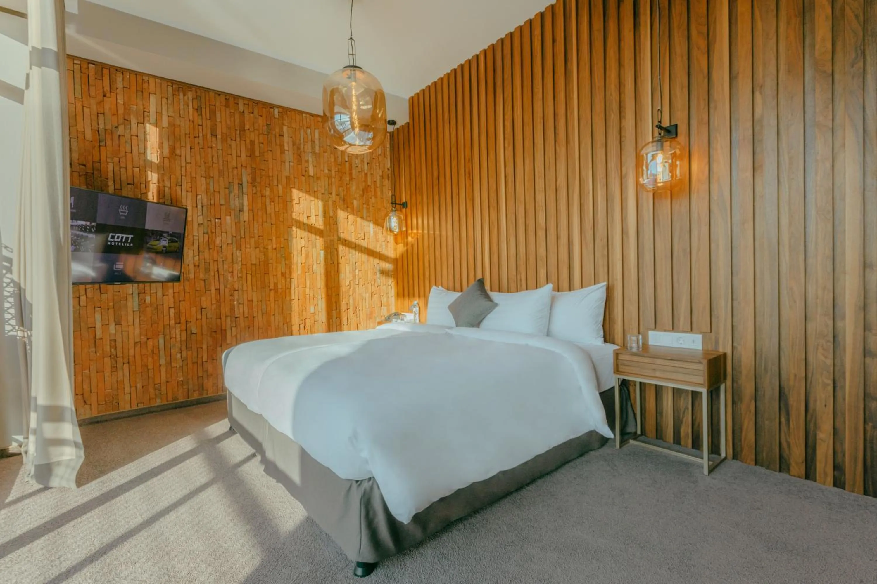 Bedroom, Bed in Mtserlebi Resort