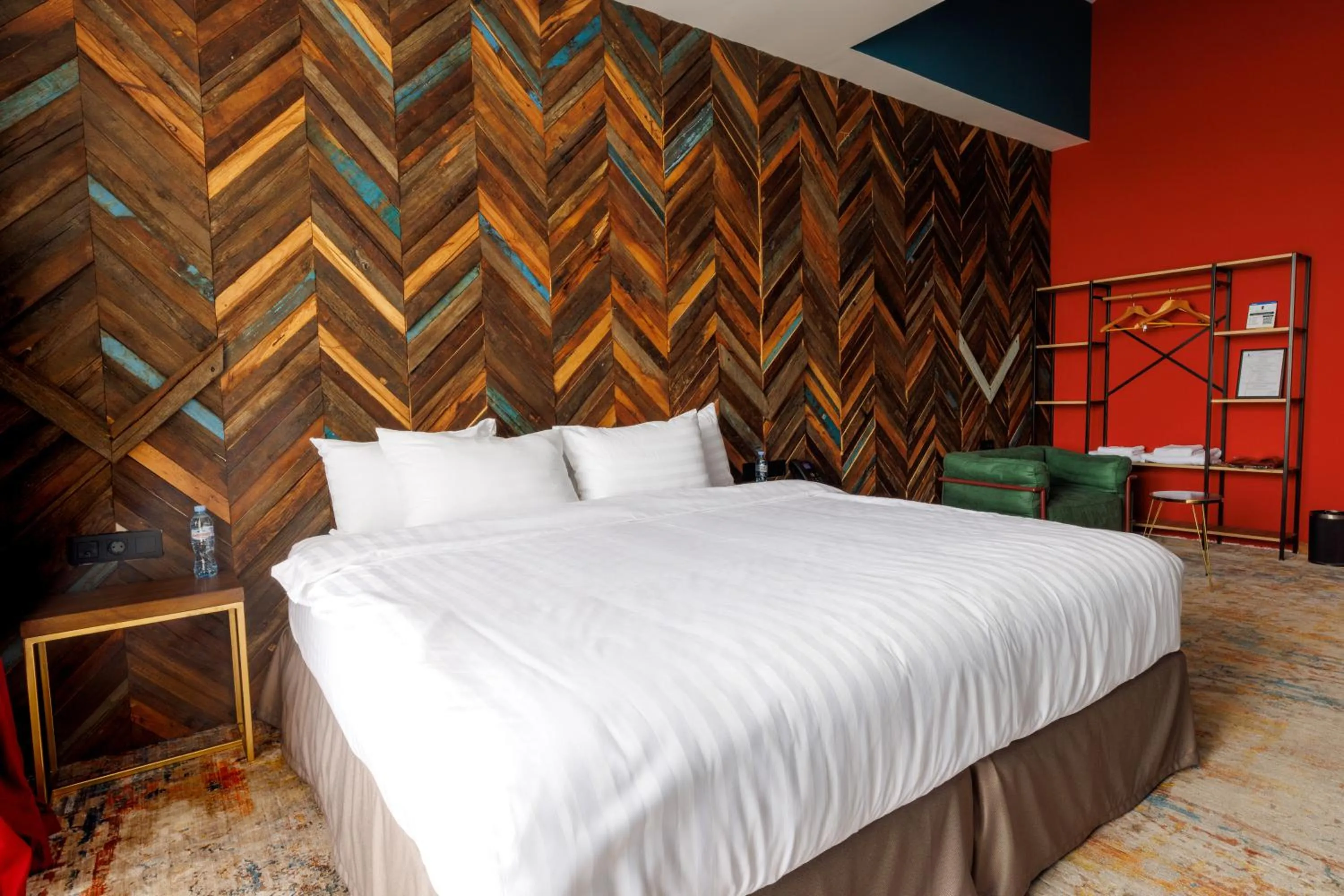 Bed in Mtserlebi Resort