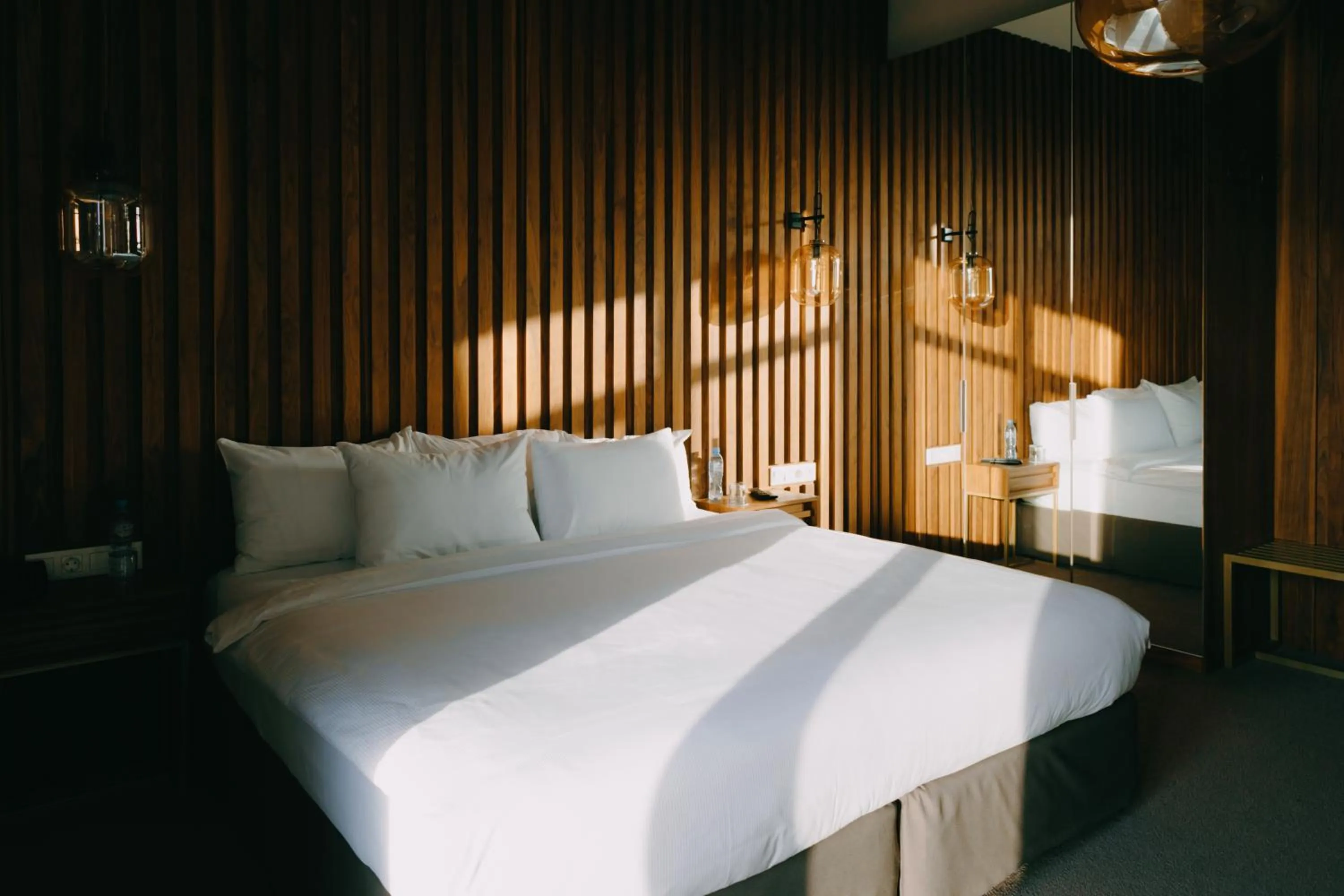 Bed in Mtserlebi Resort