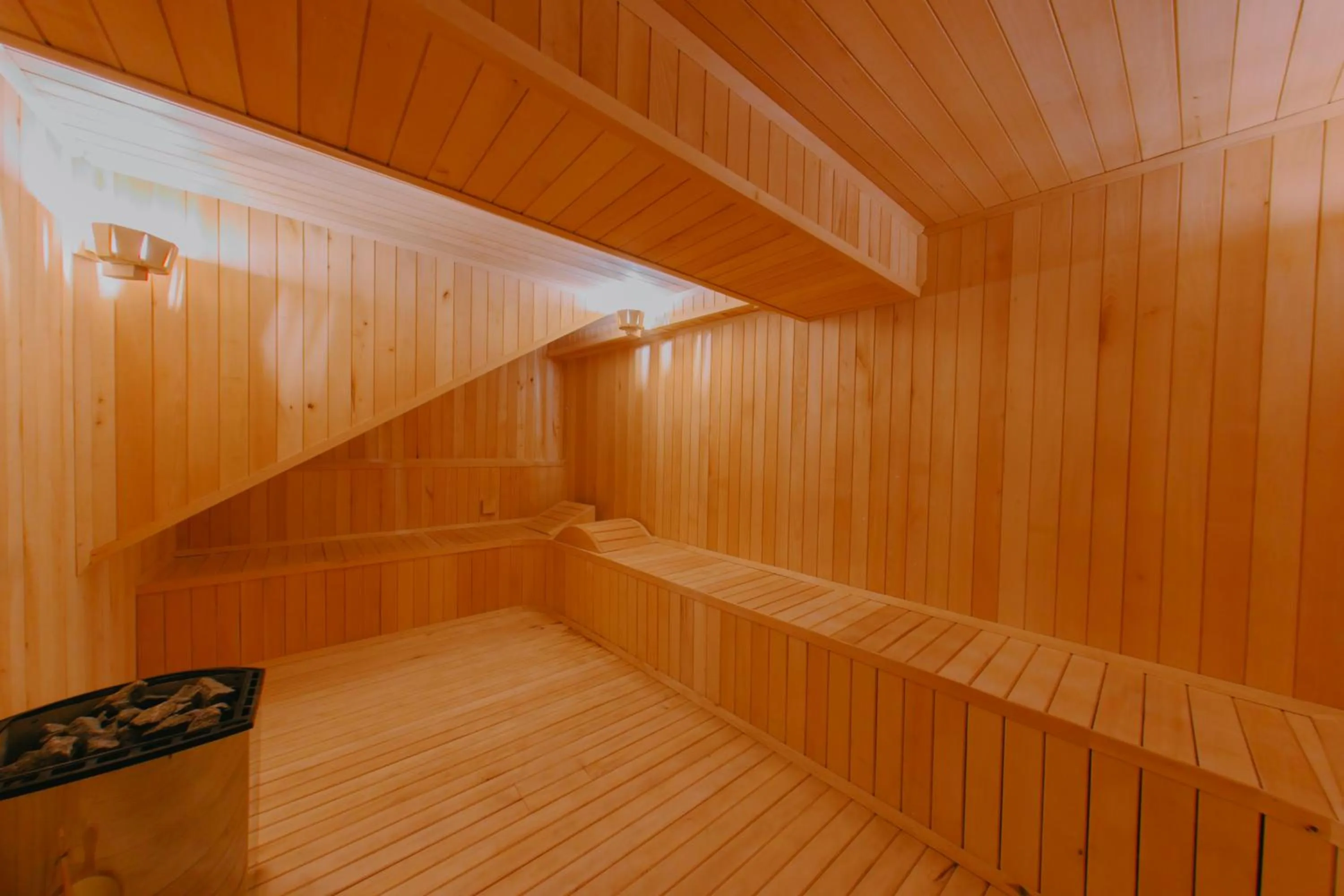 Sauna in Mtserlebi Resort