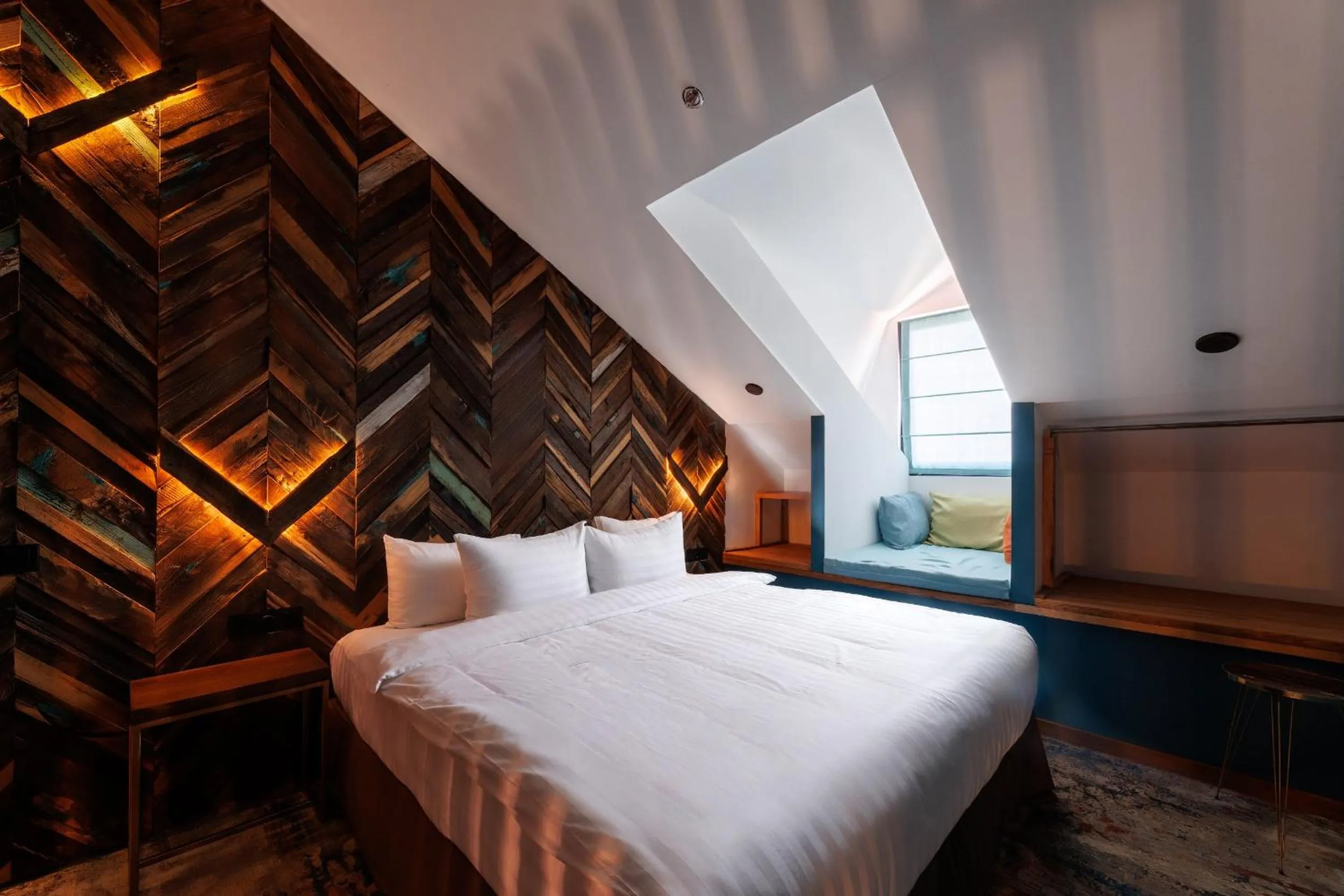 Bed in Mtserlebi Resort