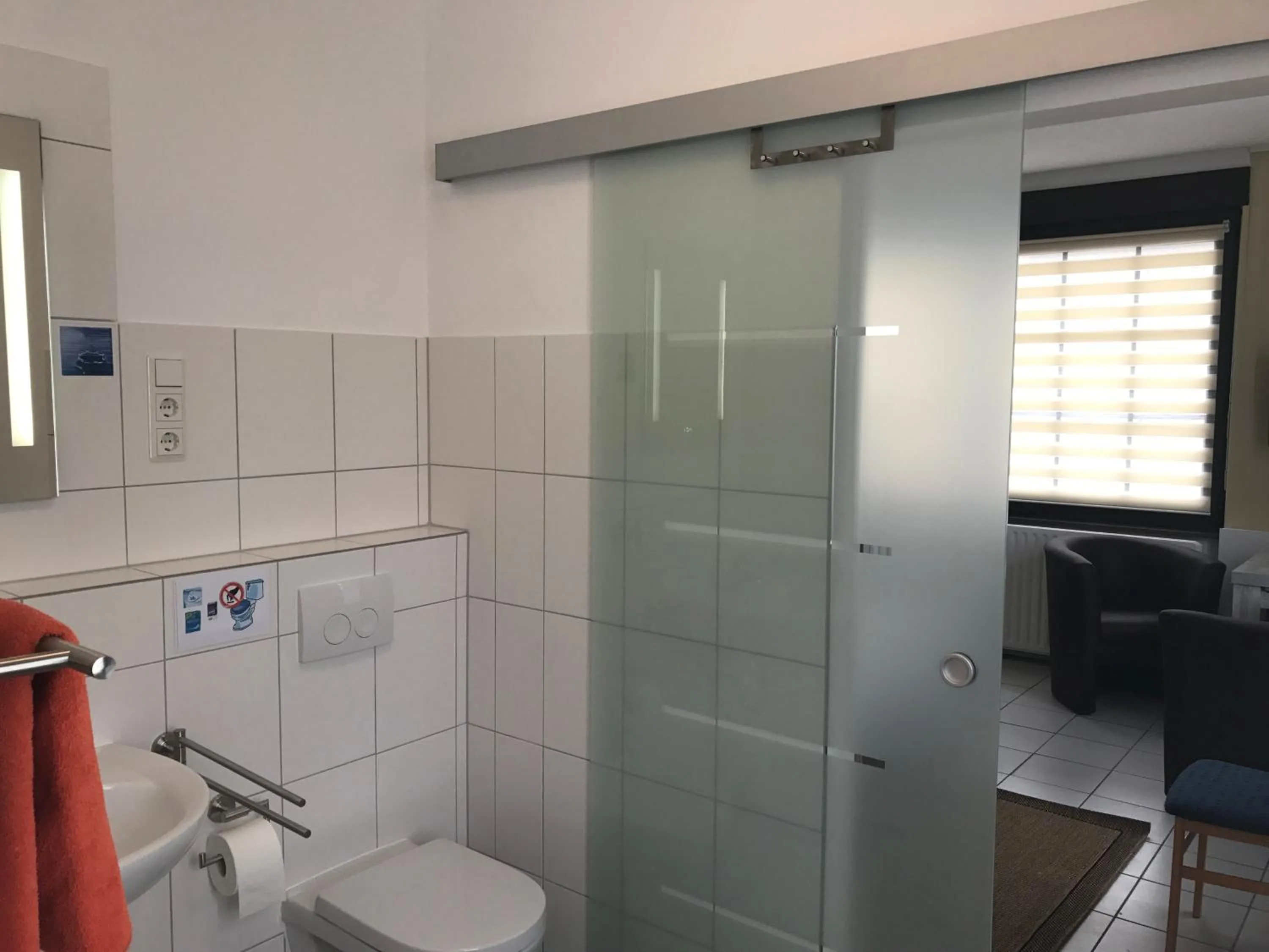 Bathroom in Hotel Restaurant Alt Laubach