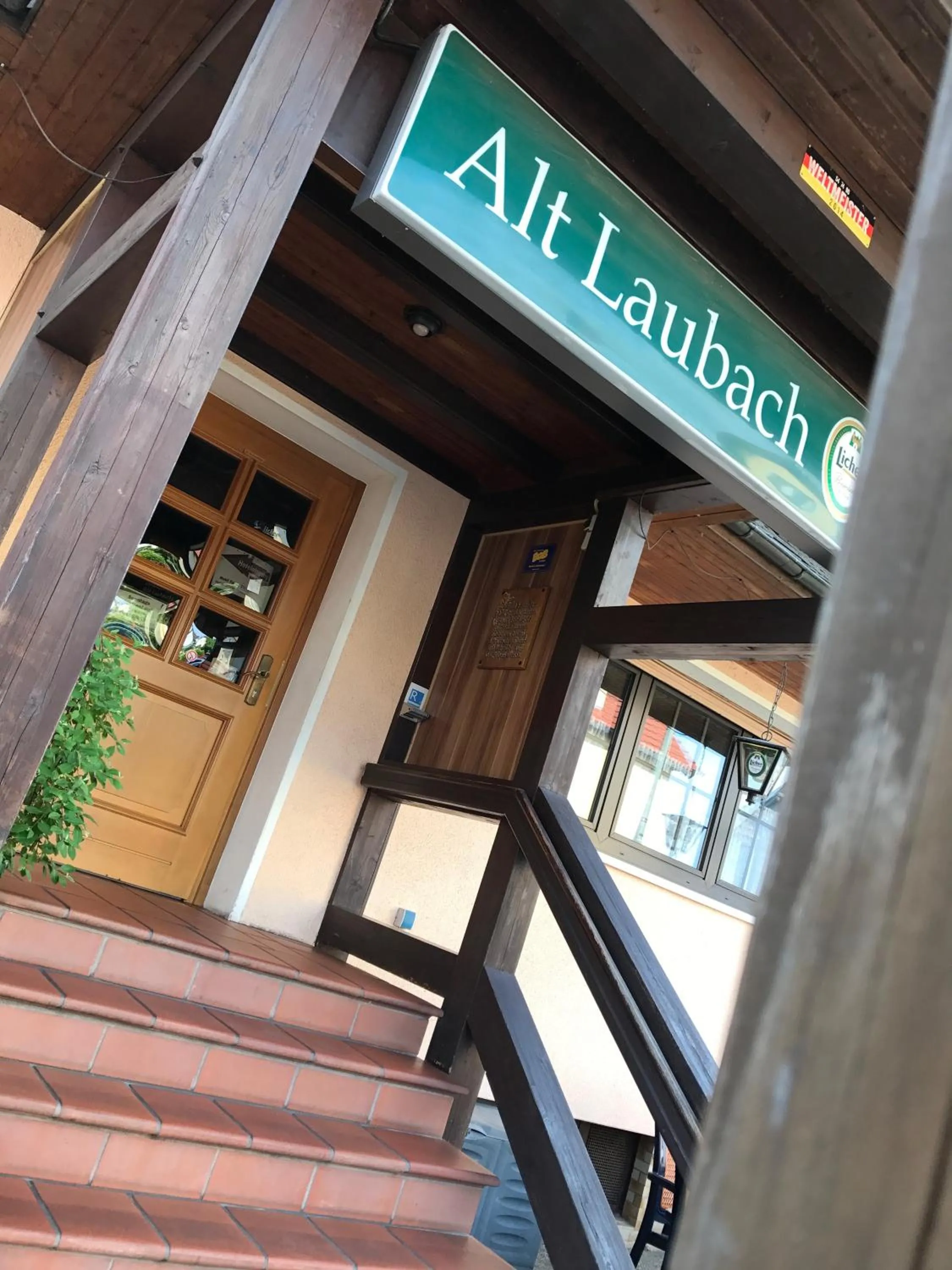 Facade/entrance in Hotel Restaurant Alt Laubach