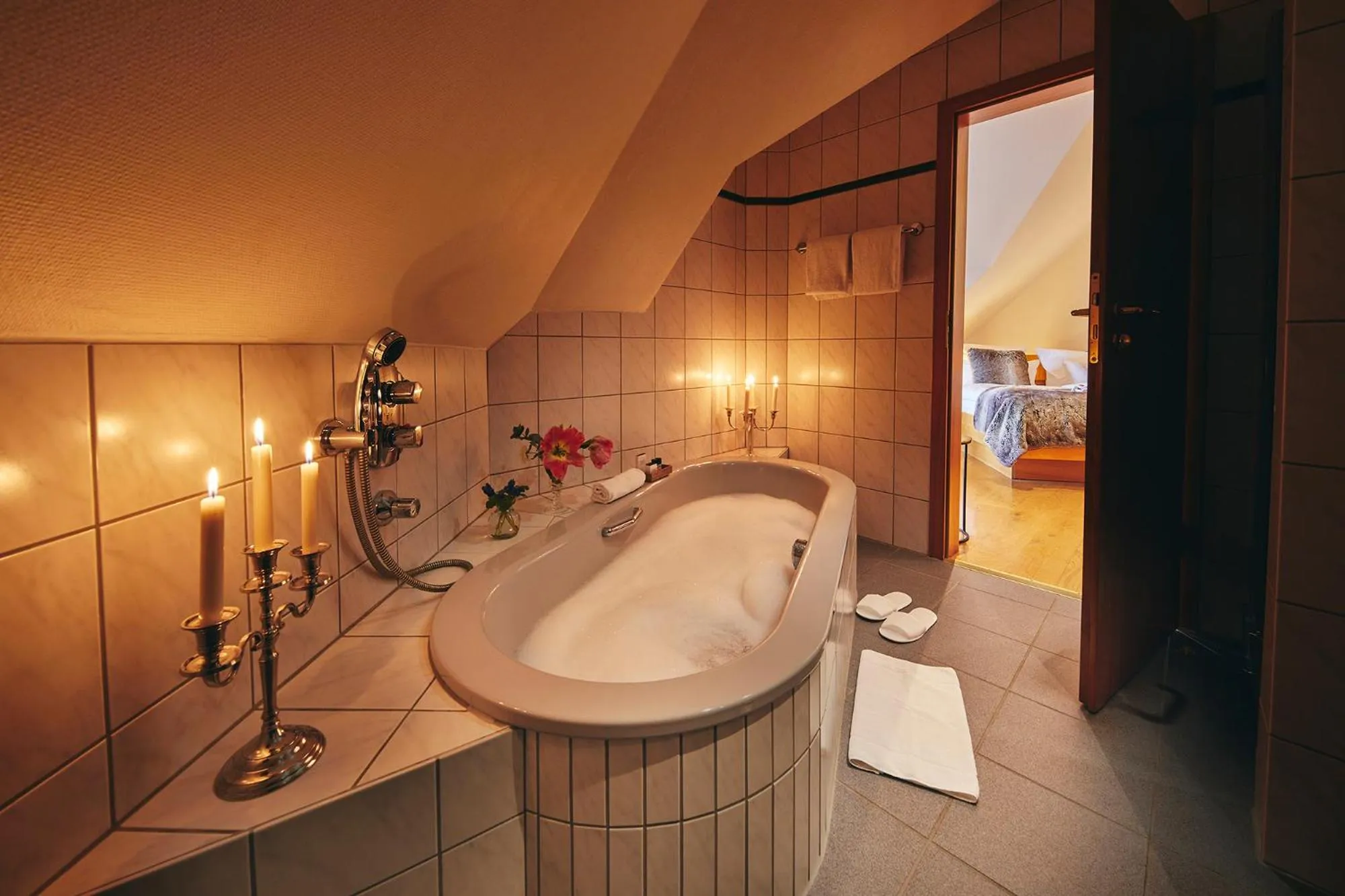 Bathroom in Boutiquehotel Liebesglück - adults only