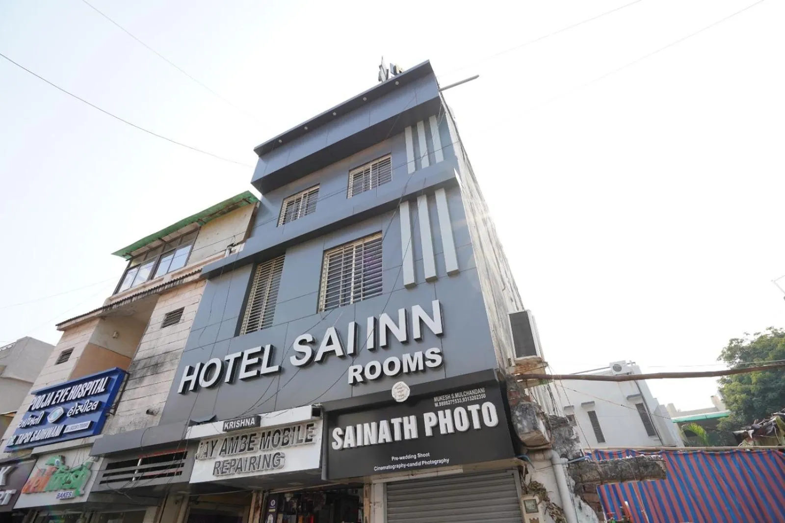 Property building in Hotel Sai Inn, Ahmedabad Airport