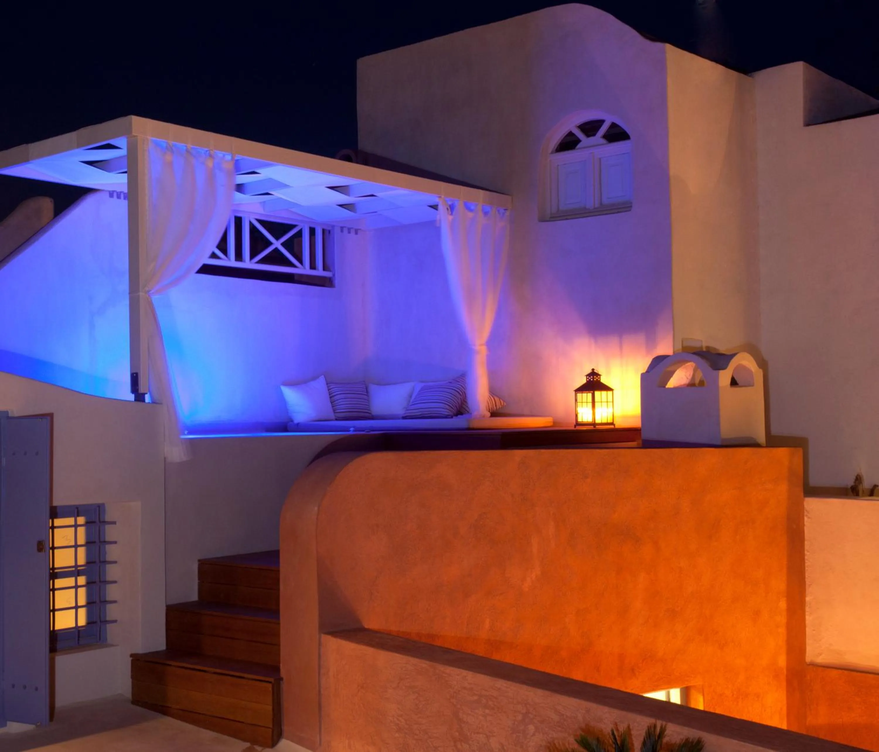 Night in Oia Mansion