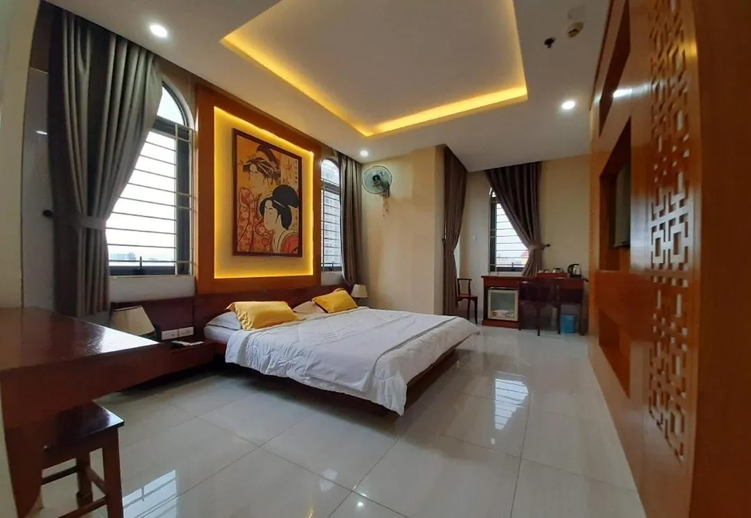 Bed in Hotel Phú Sĩ