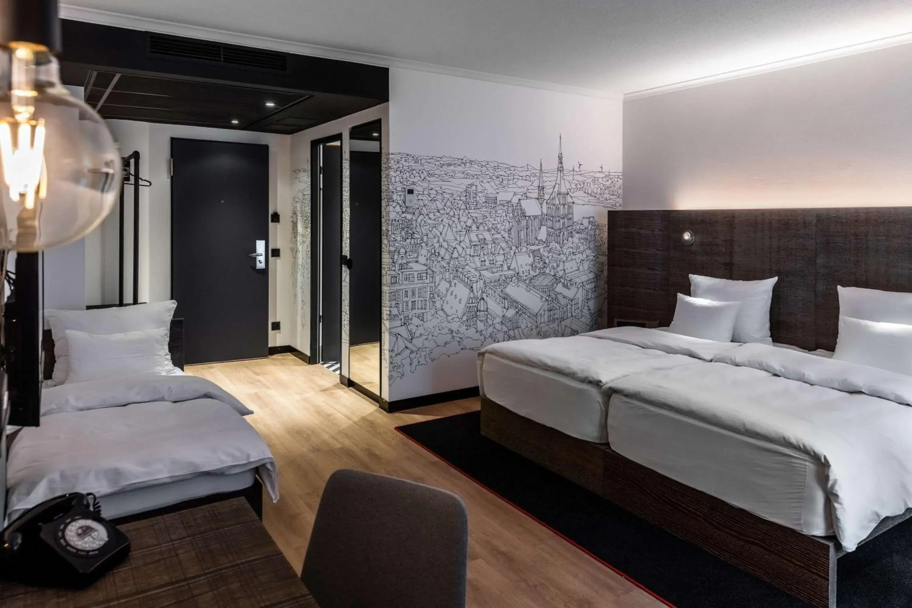 penta Triple Room in Pentahotel Rostock penta Triple Room in Pentahotel Rostock