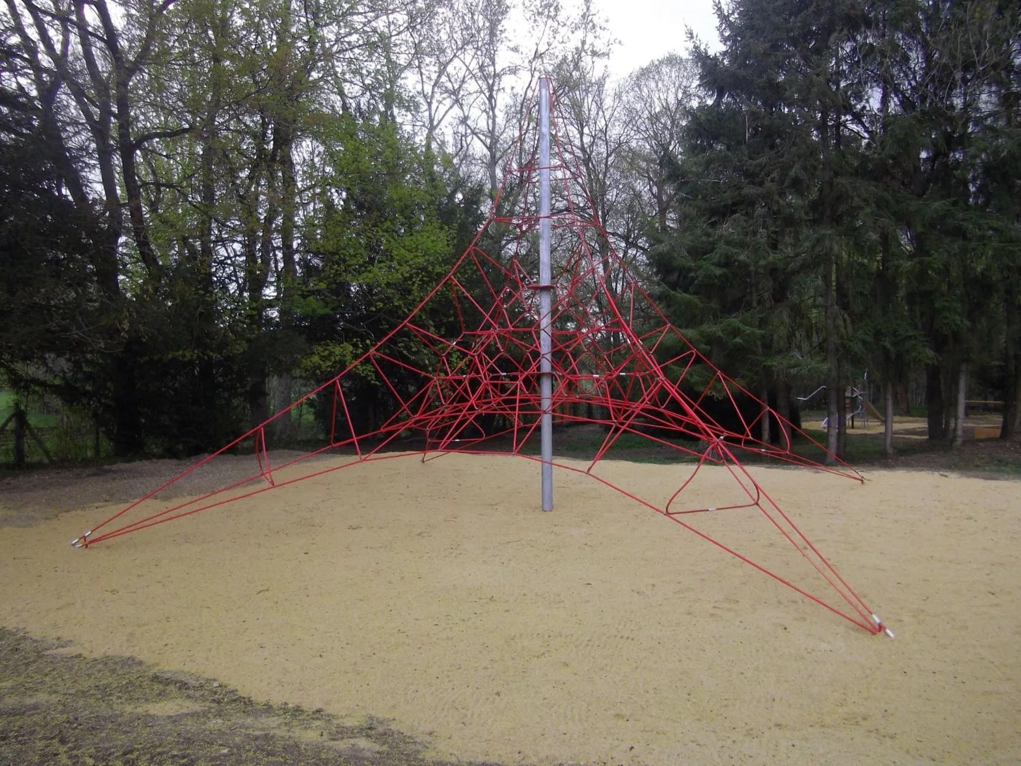 Children play ground in Château de Béguin