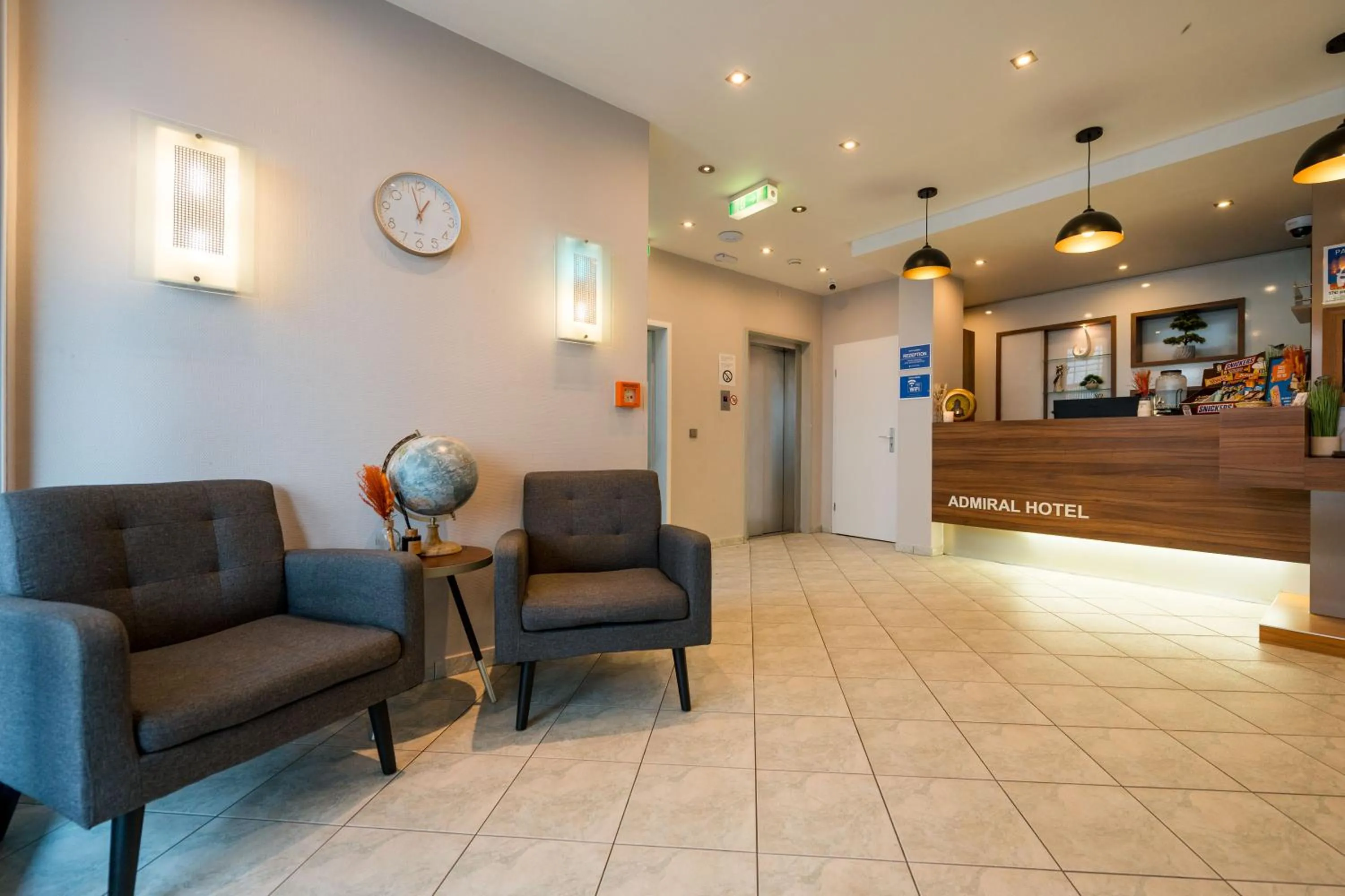 Lobby or reception in Hotel Admiral am Zoo