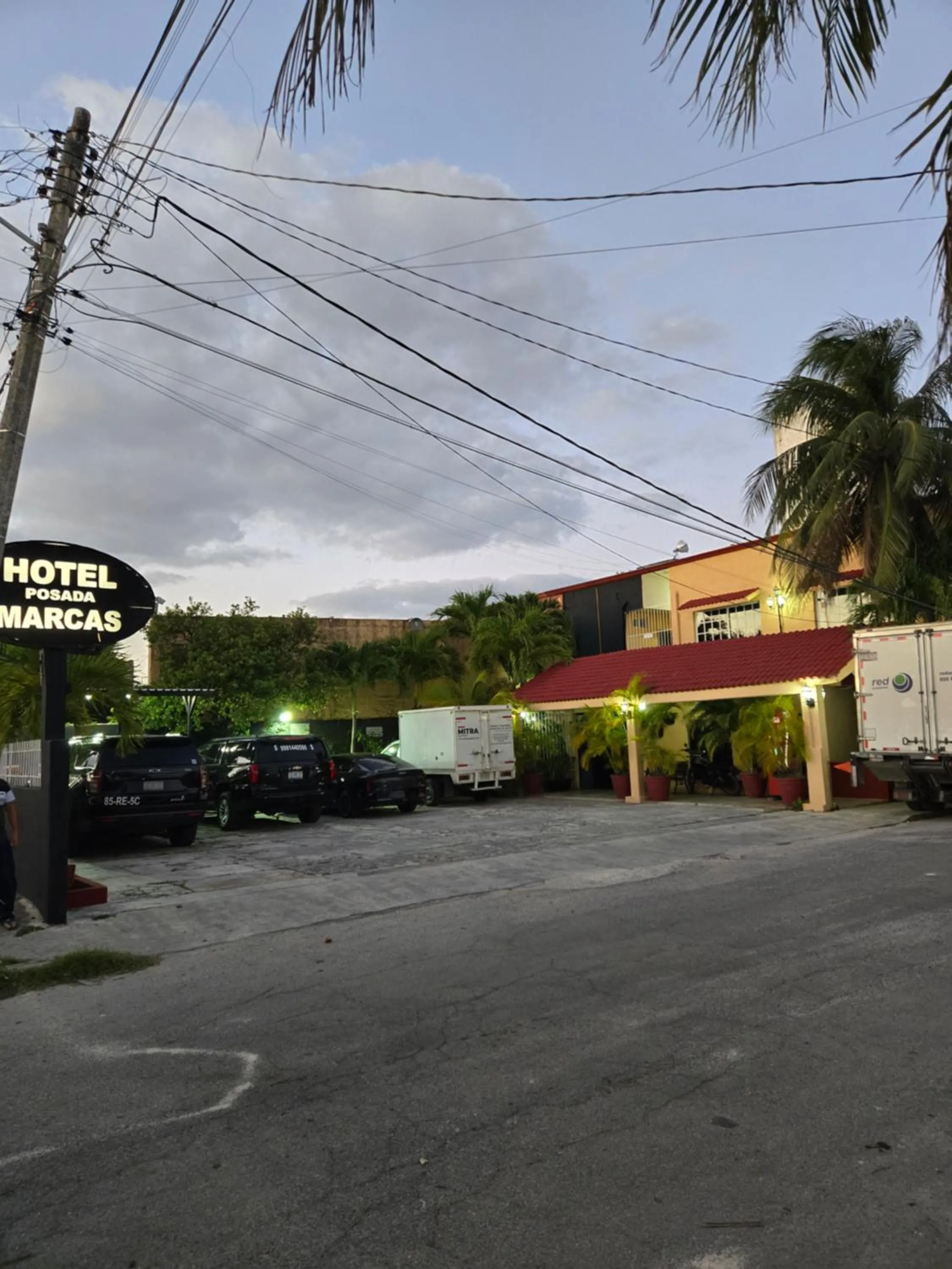 Parking in Hotel posada MARCAS