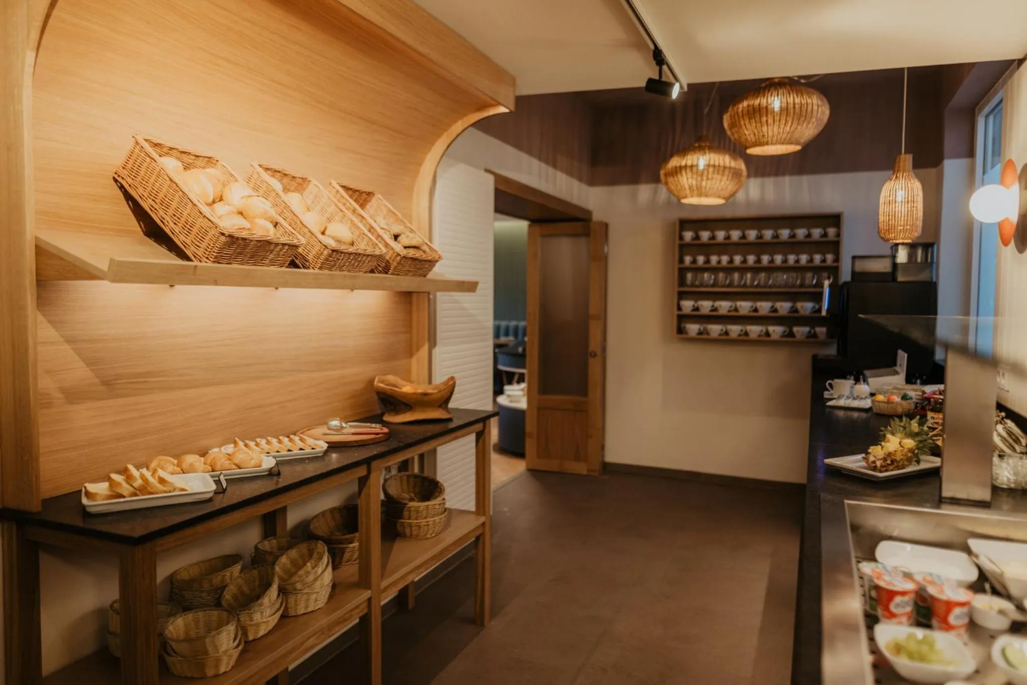 Food and drinks in Hotel Am Turm