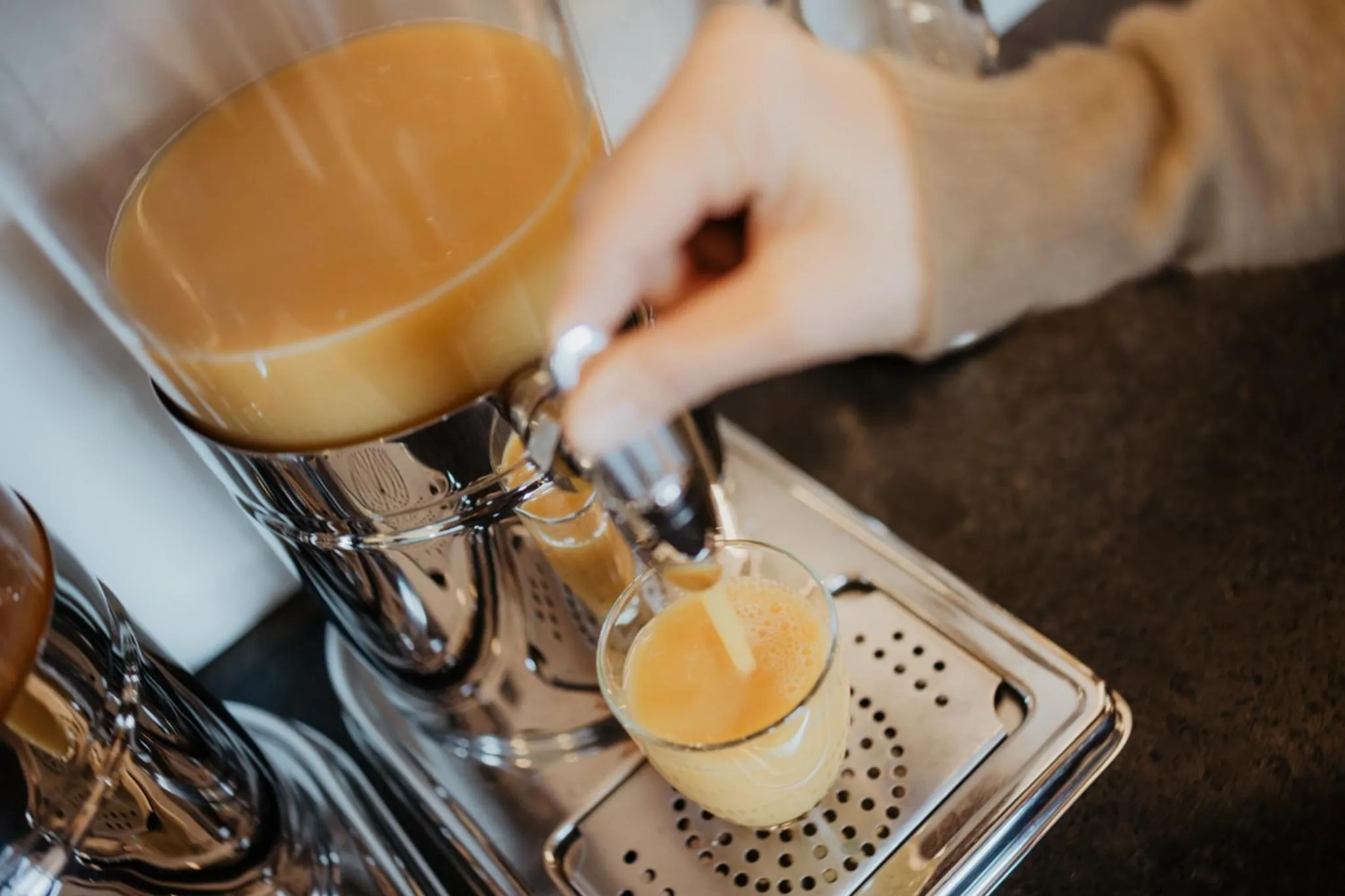 Food and drinks in Hotel Am Turm