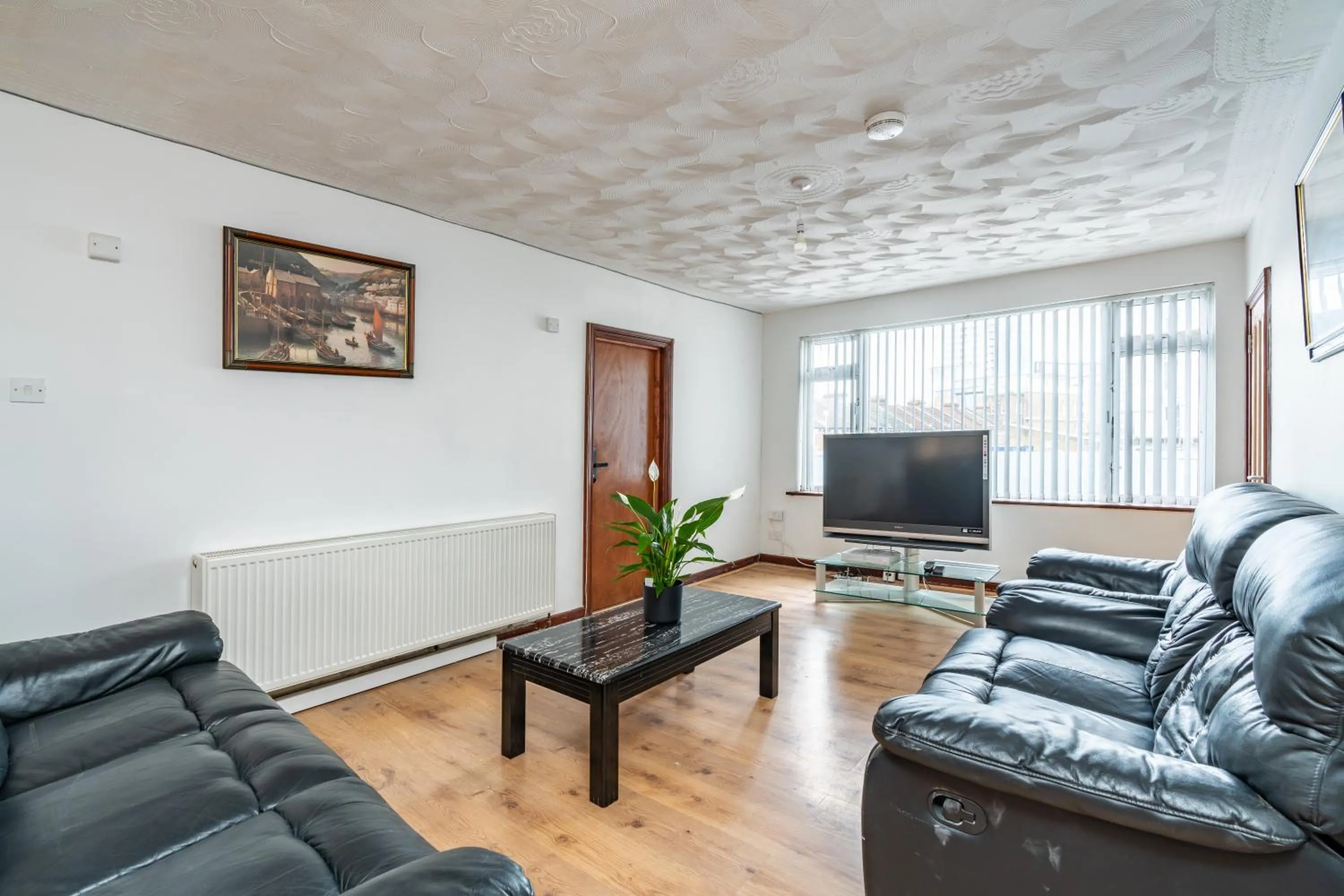 Living room in College Street Abode