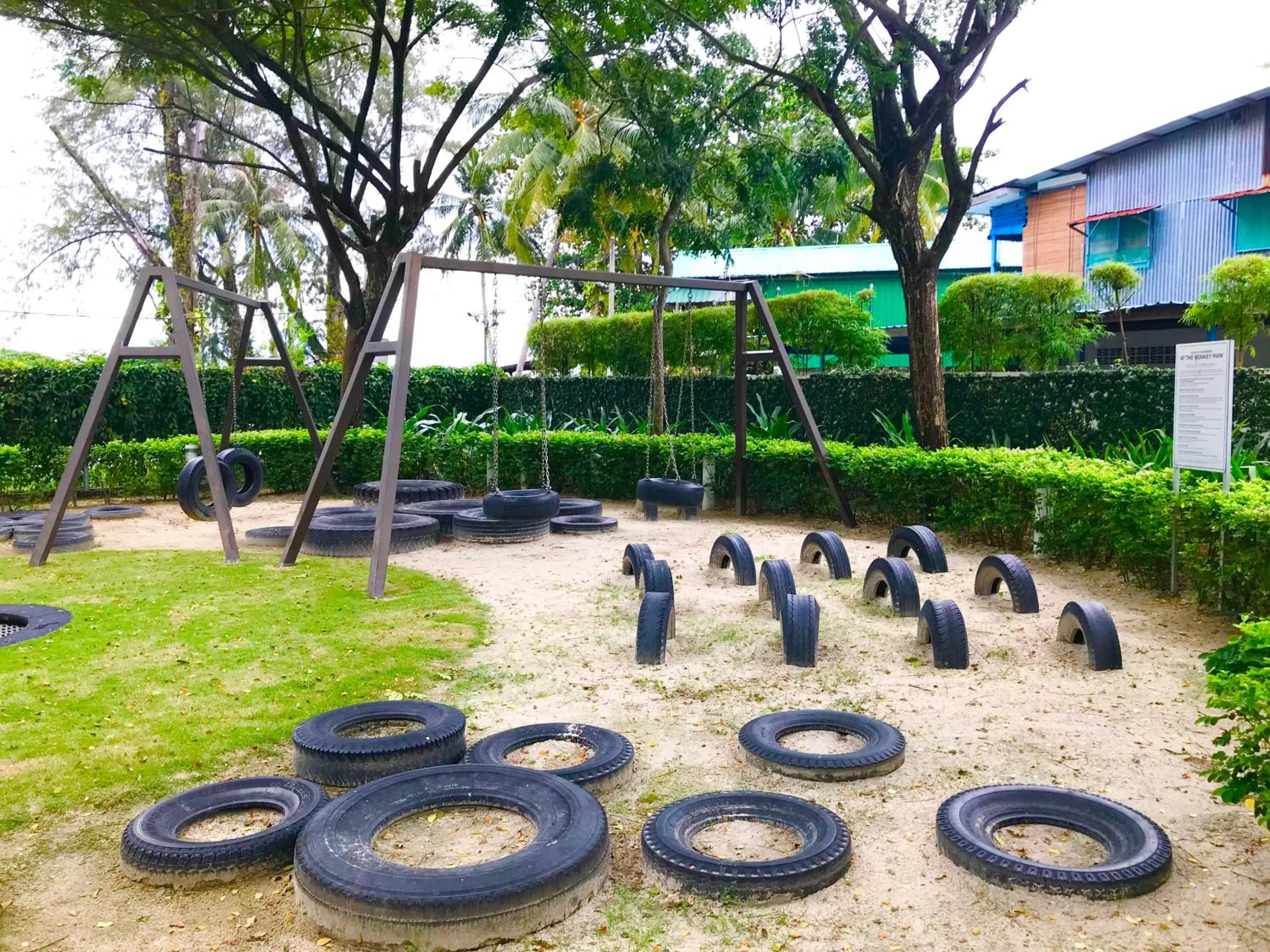 Children play ground in By The Beach - Luxury 2 Bedrooms Family Suite