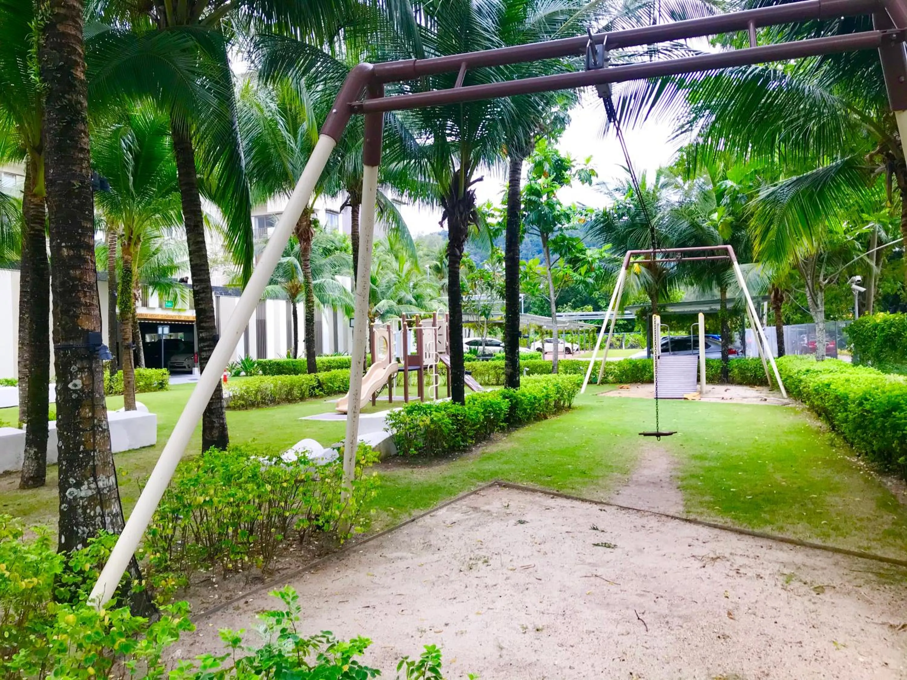 Children play ground in By The Beach - Luxury 2 Bedrooms Family Suite