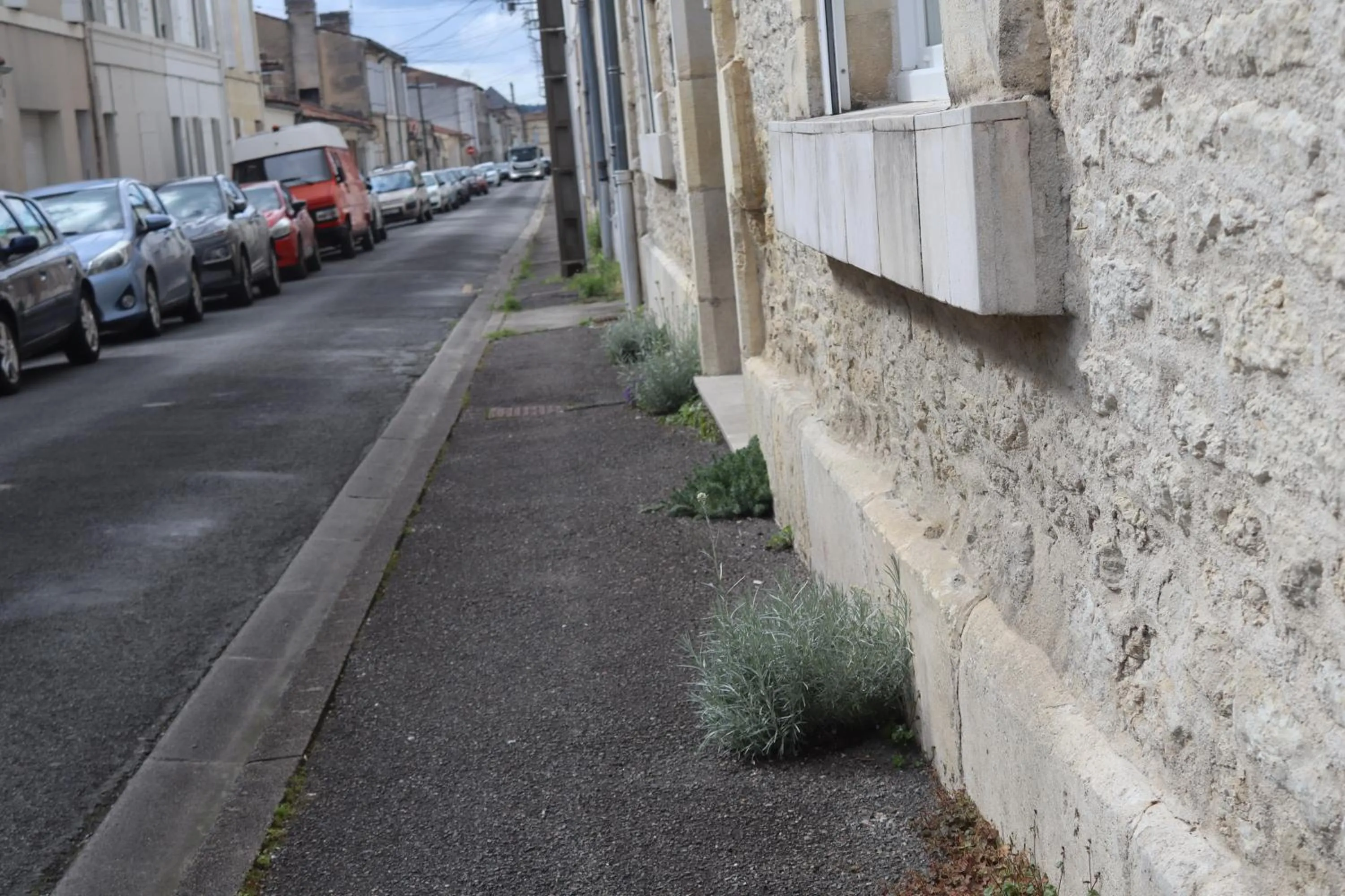 City view in Suite en Terrasse à Cognac