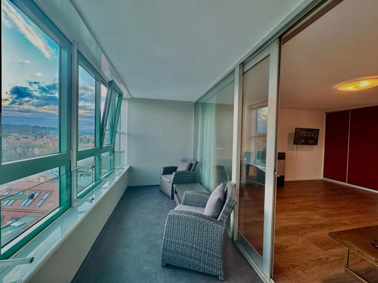 Seating area in MY Parkhotel by AR Hotels