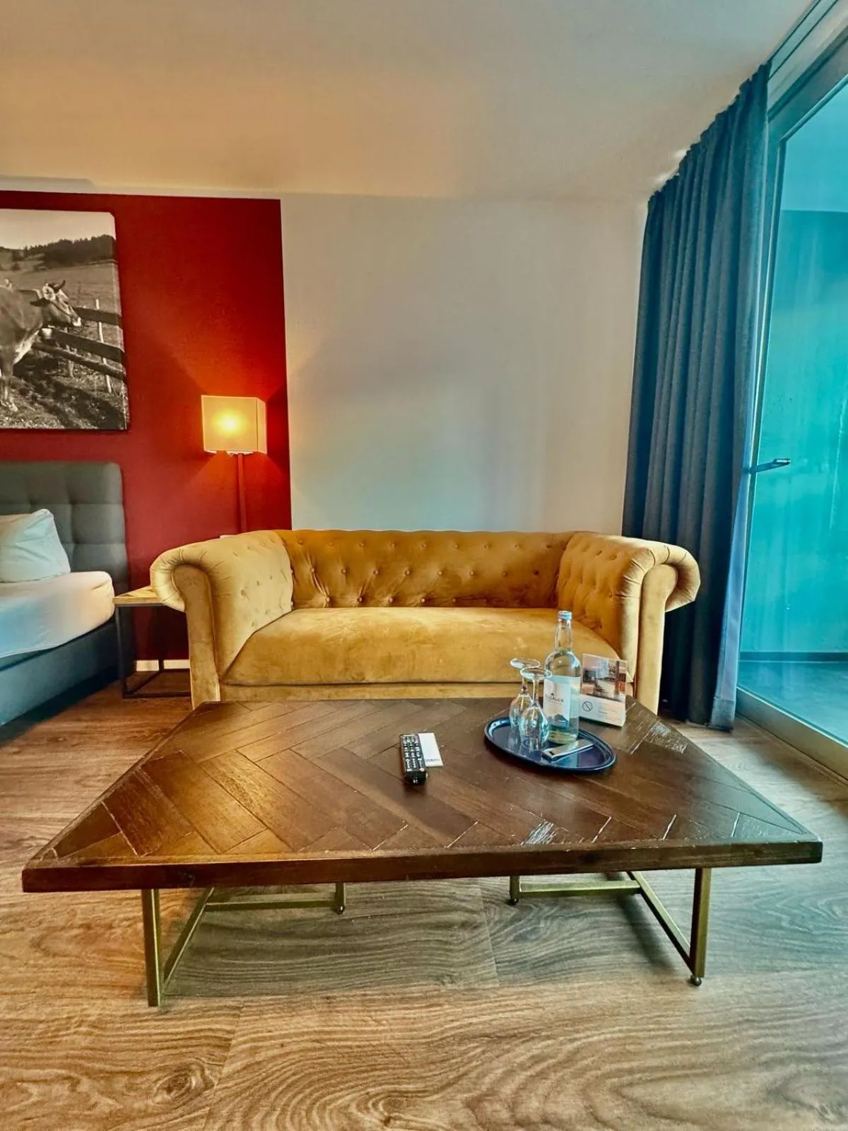 Seating area in MY Parkhotel by AR Hotels