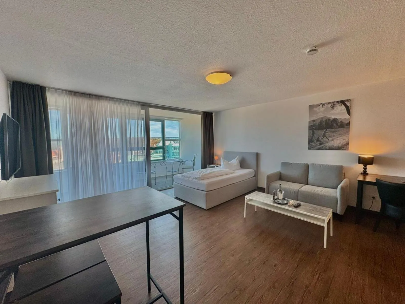 Bed in MY Parkhotel by AR Hotels