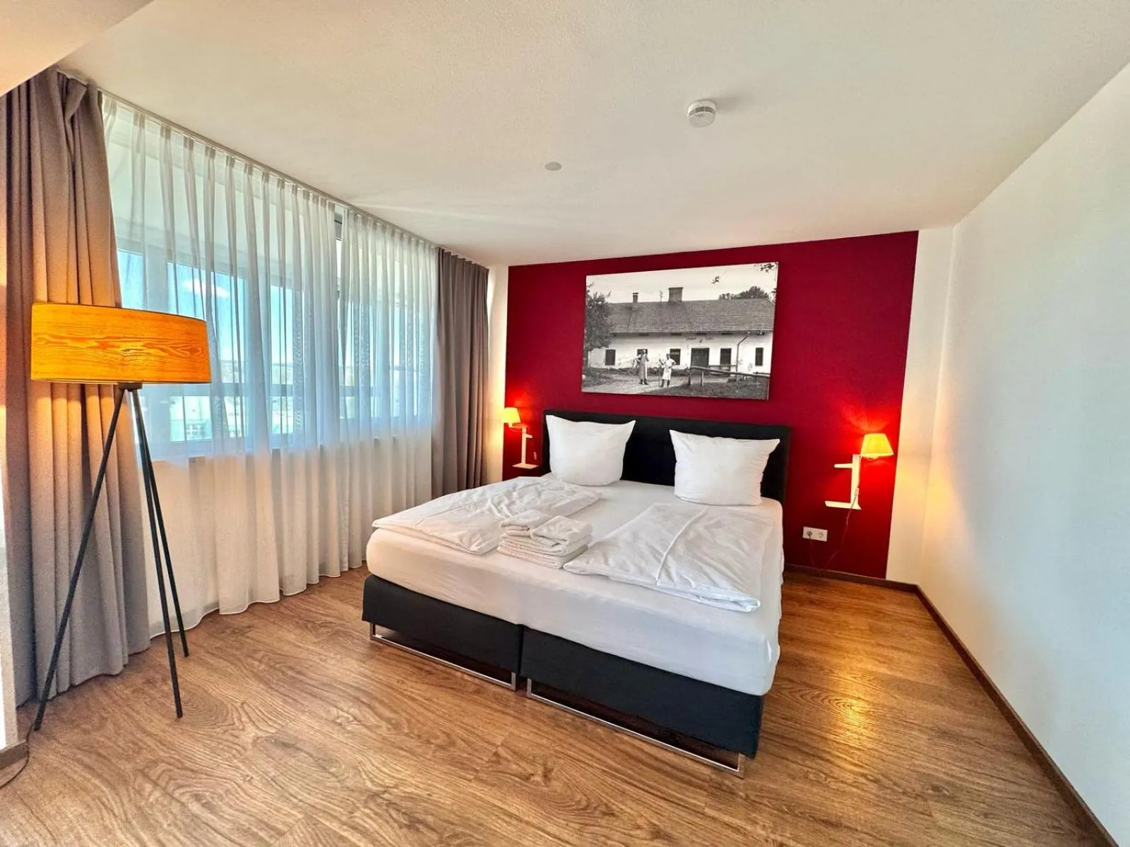 Bed in MY Parkhotel by AR Hotels