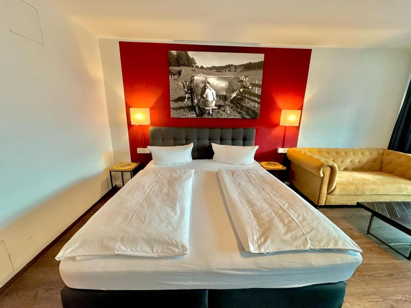 Bed in MY Parkhotel by AR Hotels