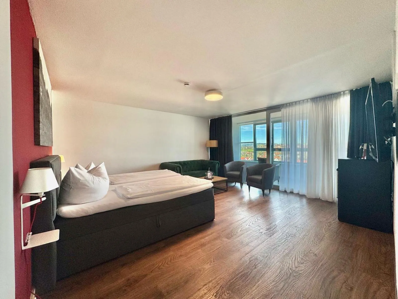 Bed in MY Parkhotel by AR Hotels