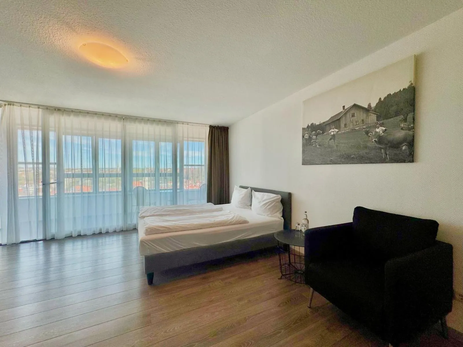 Bed in MY Parkhotel by AR Hotels