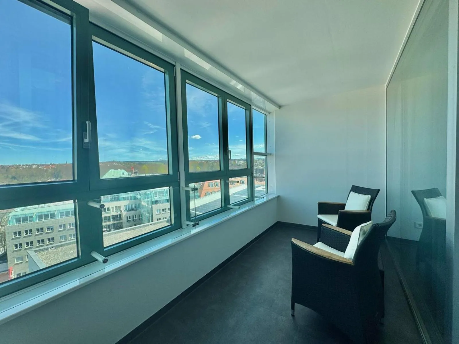 Balcony/Terrace in MY Parkhotel by AR Hotels