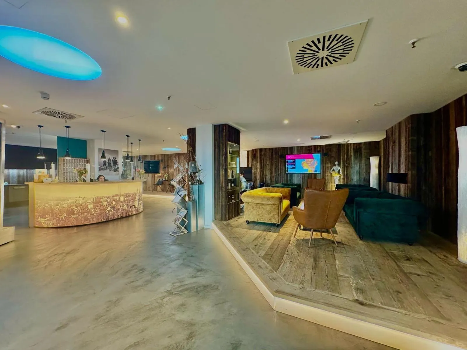 Lobby or reception in MY Parkhotel by AR Hotels