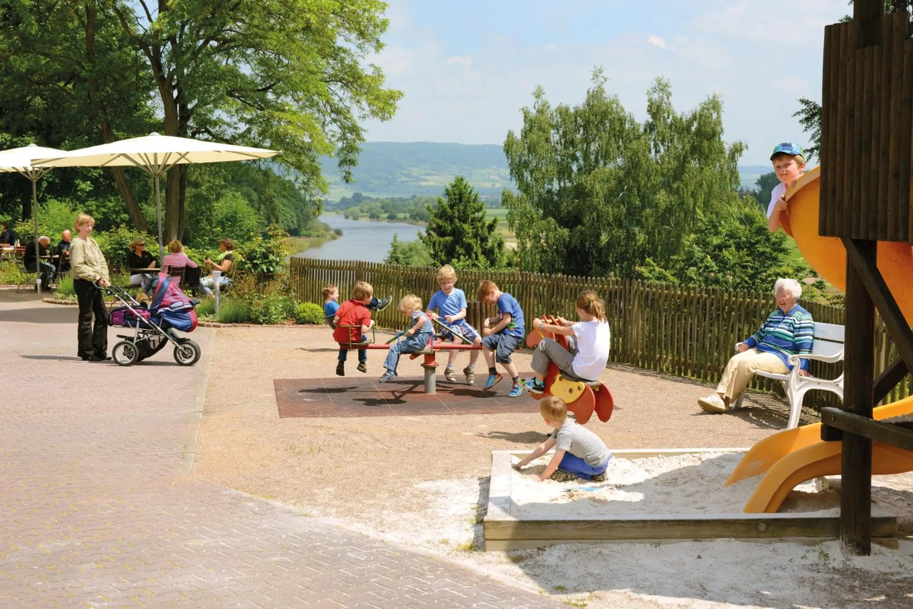 Garden in Hotel Kiekenstein
