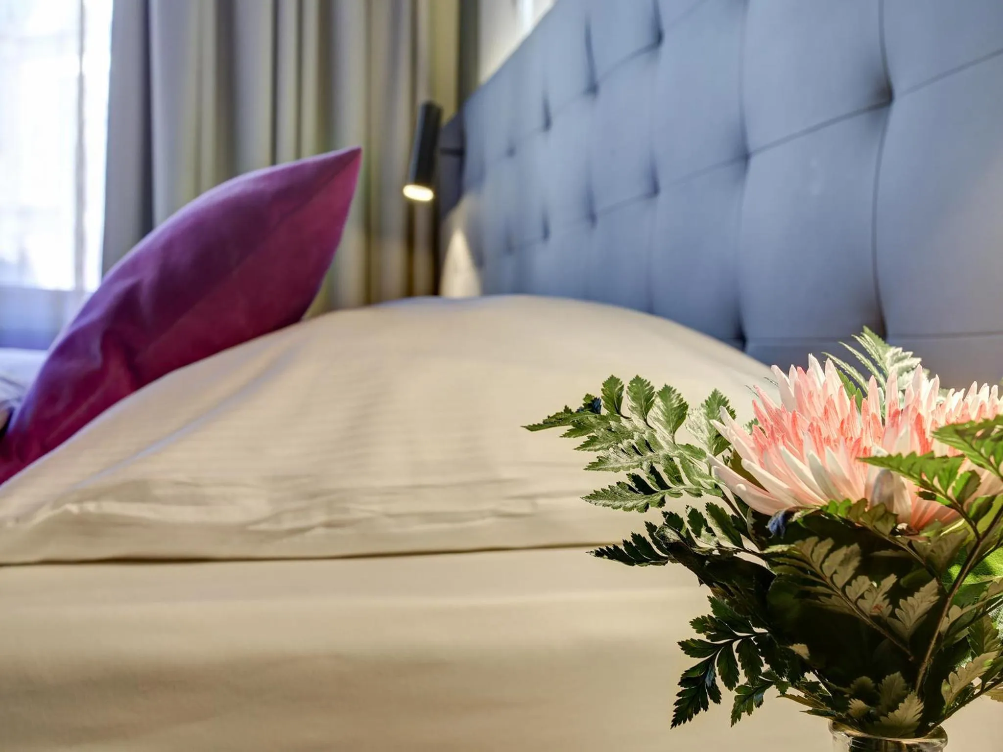 Decorative detail, Bed in Boutique 003 Köln City am Dom, Trademark Collection by Wyndham