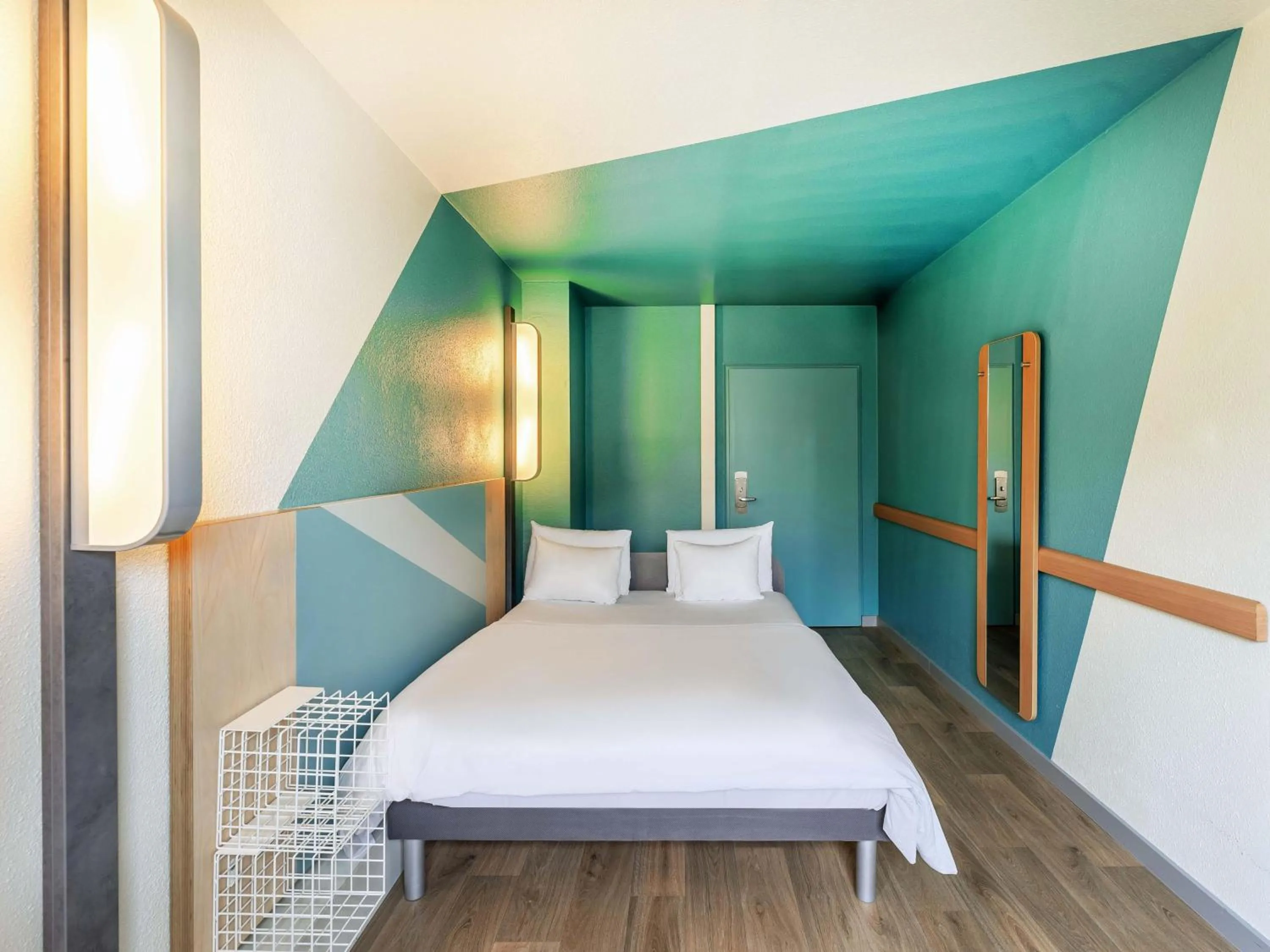 Photo of the whole room, Bed in B&B HOTEL Braunschweig-West