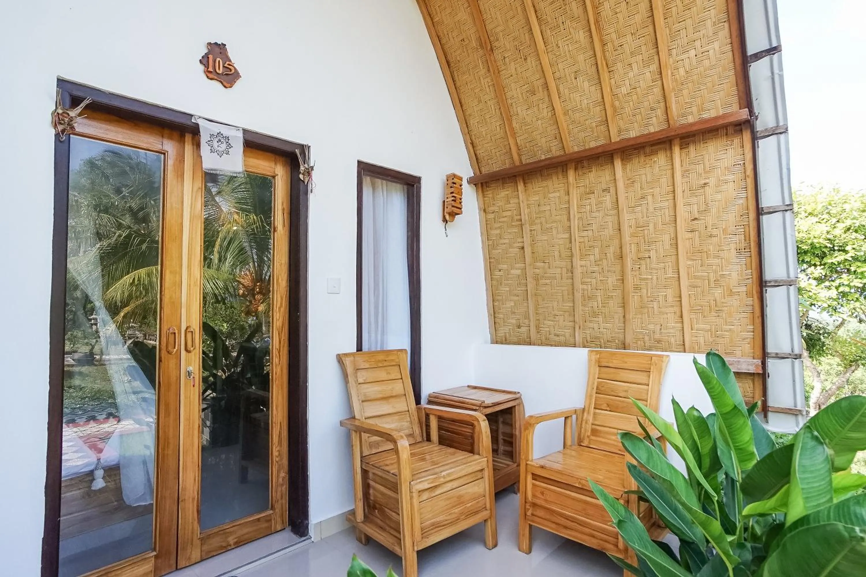 Balcony/Terrace in Penida Sunset Ocean View Bungalows