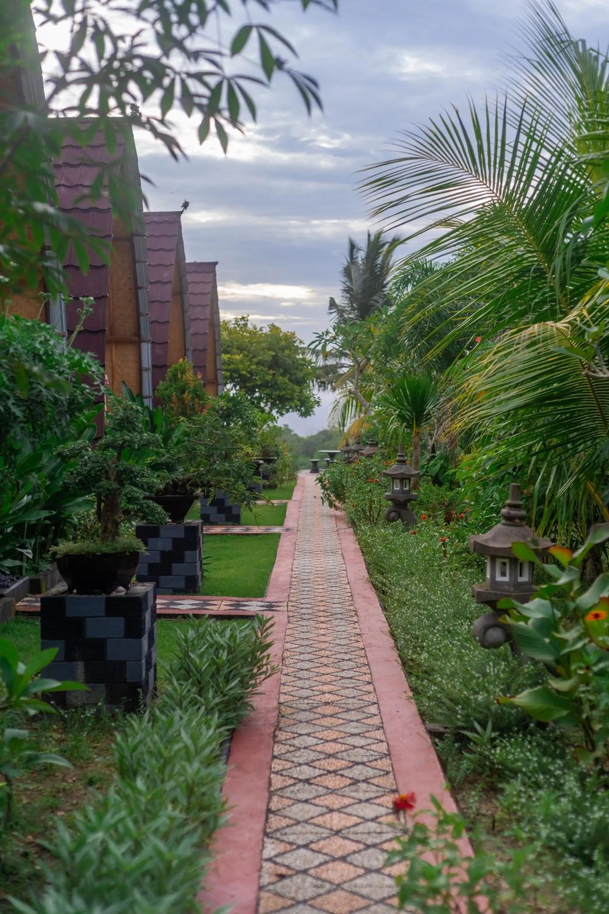 Garden in Penida Sunset Ocean View Bungalows