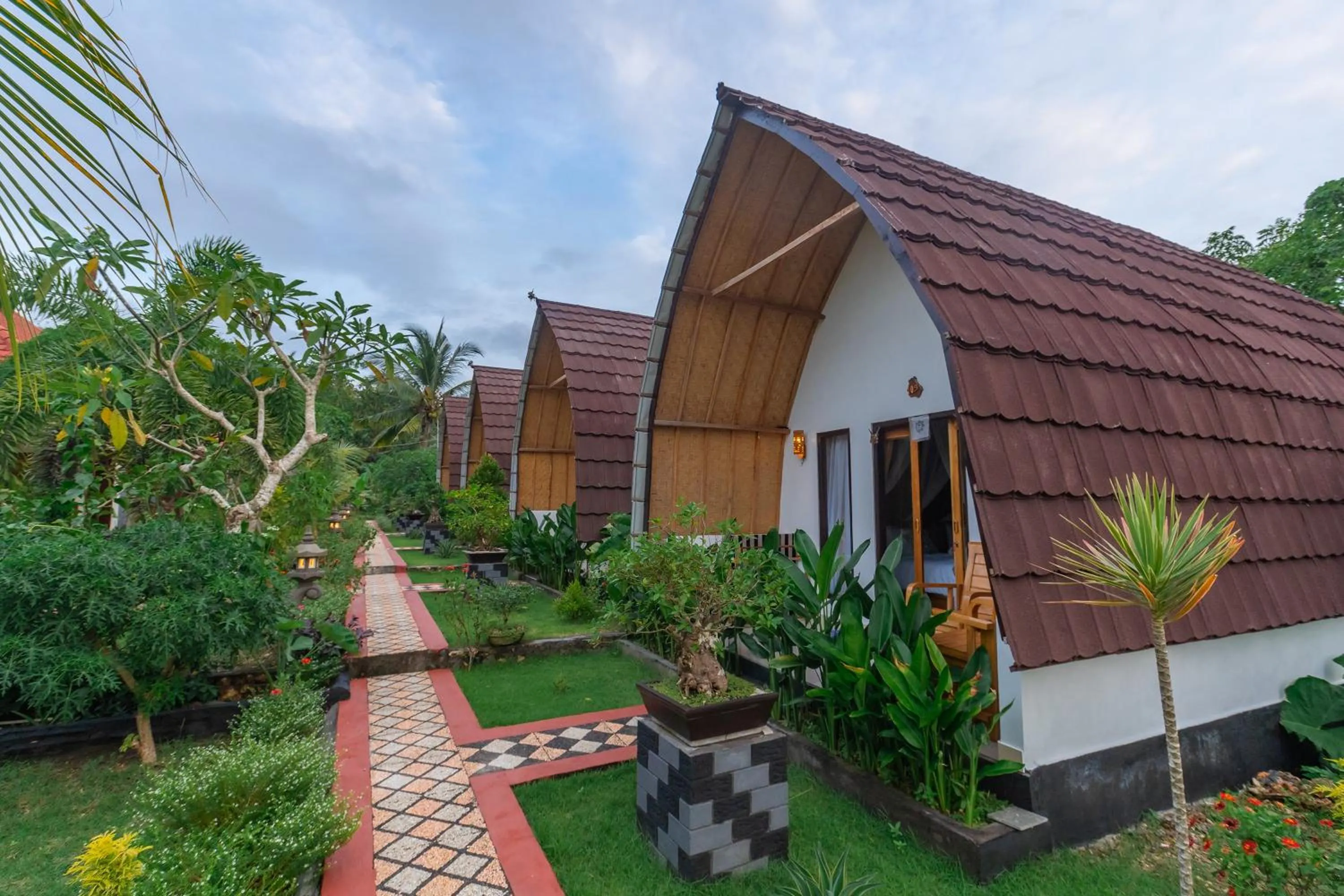 Property building in Penida Sunset Ocean View Bungalows