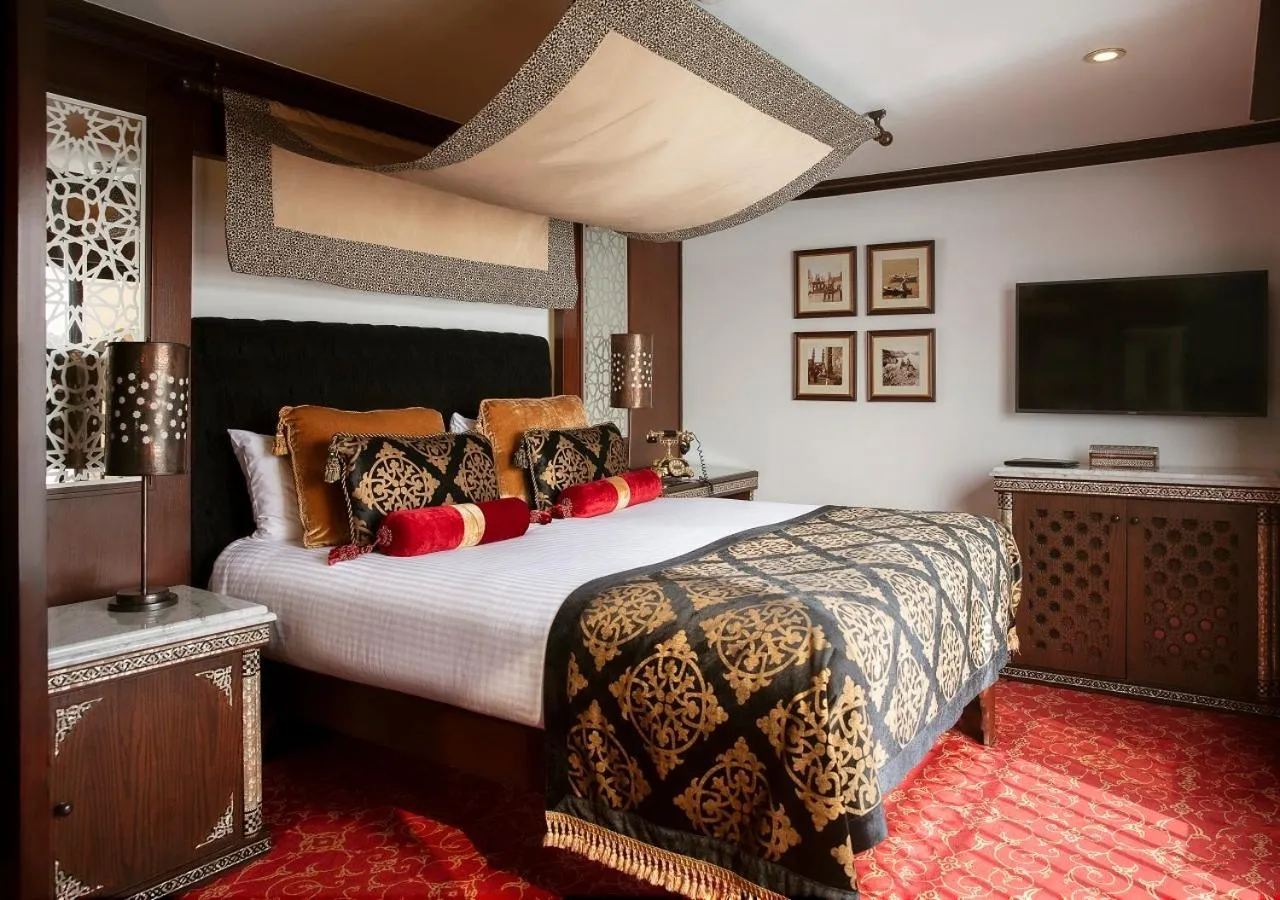 Bedroom, Bed in Dahabeya Yakouta Nile Cruise-Every Monday from Luxor- Aswan for 05 nights