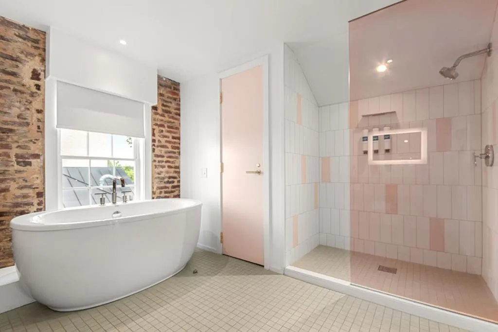 Shower in The Doyle Hotel