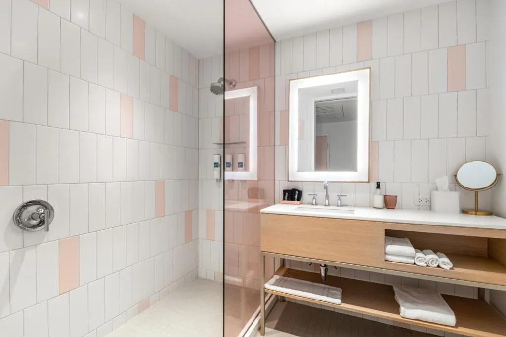 Shower in The Doyle Hotel