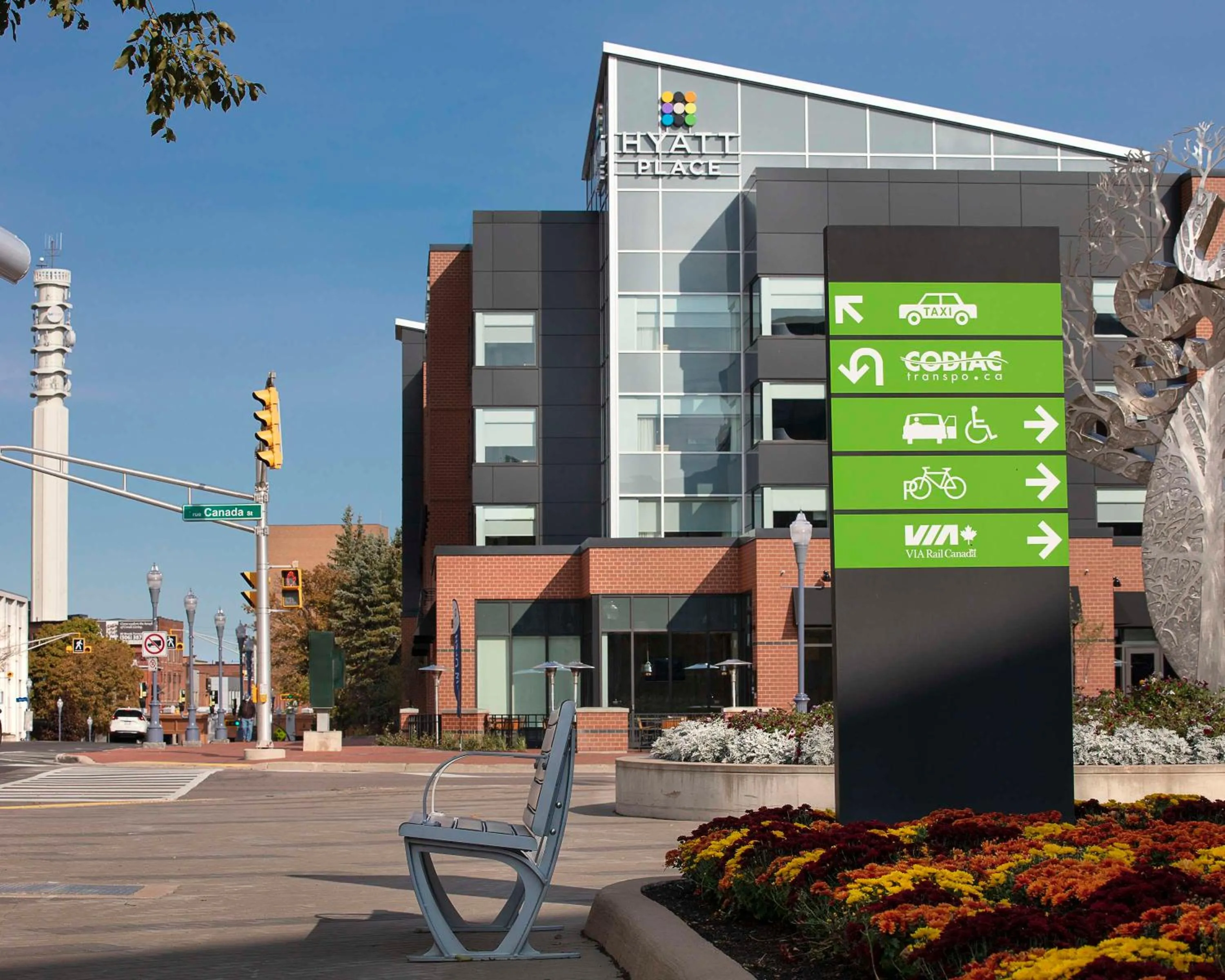 Property building in Hyatt Place Moncton-Downtown