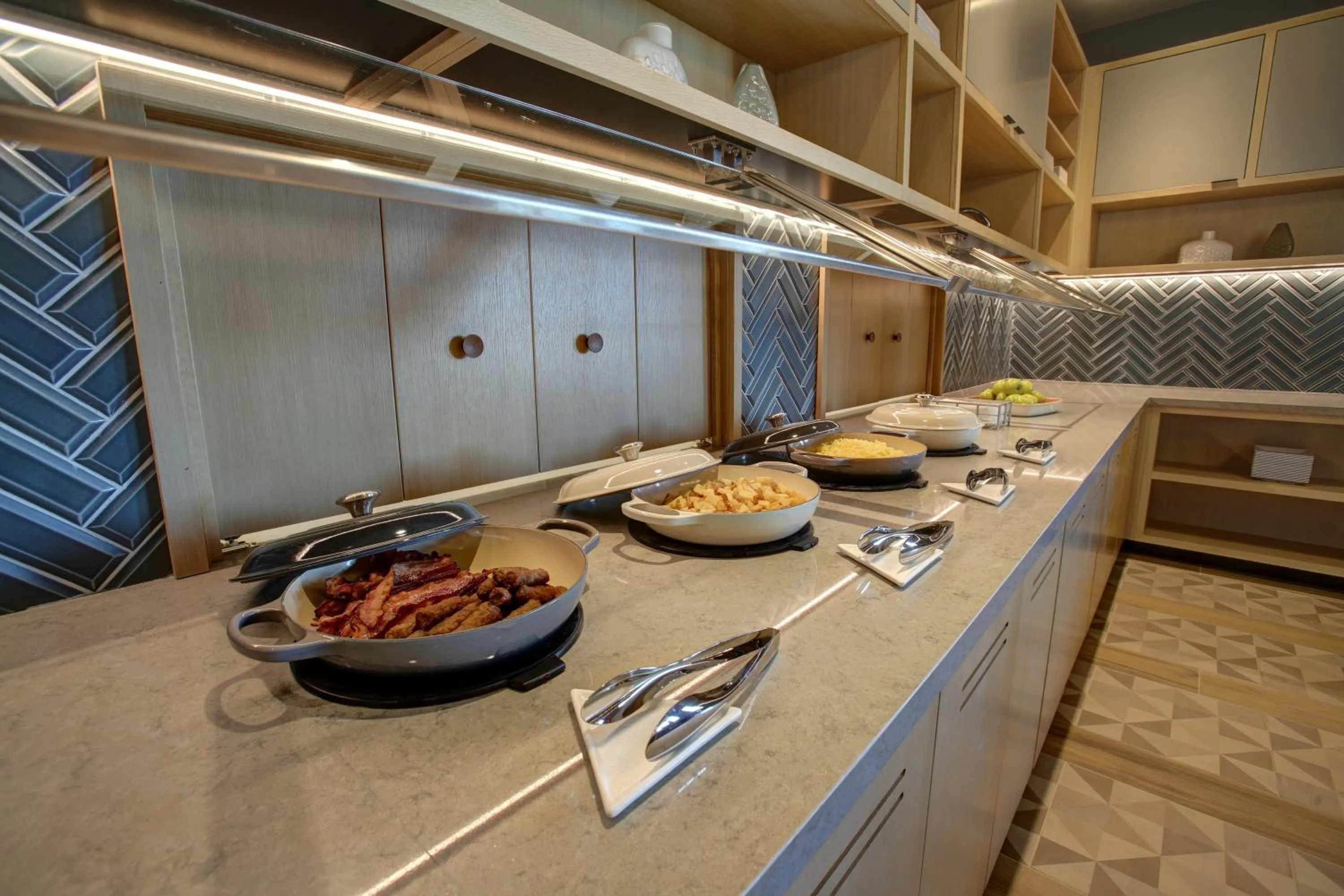 Food close-up in Hyatt Place at Wichita State University