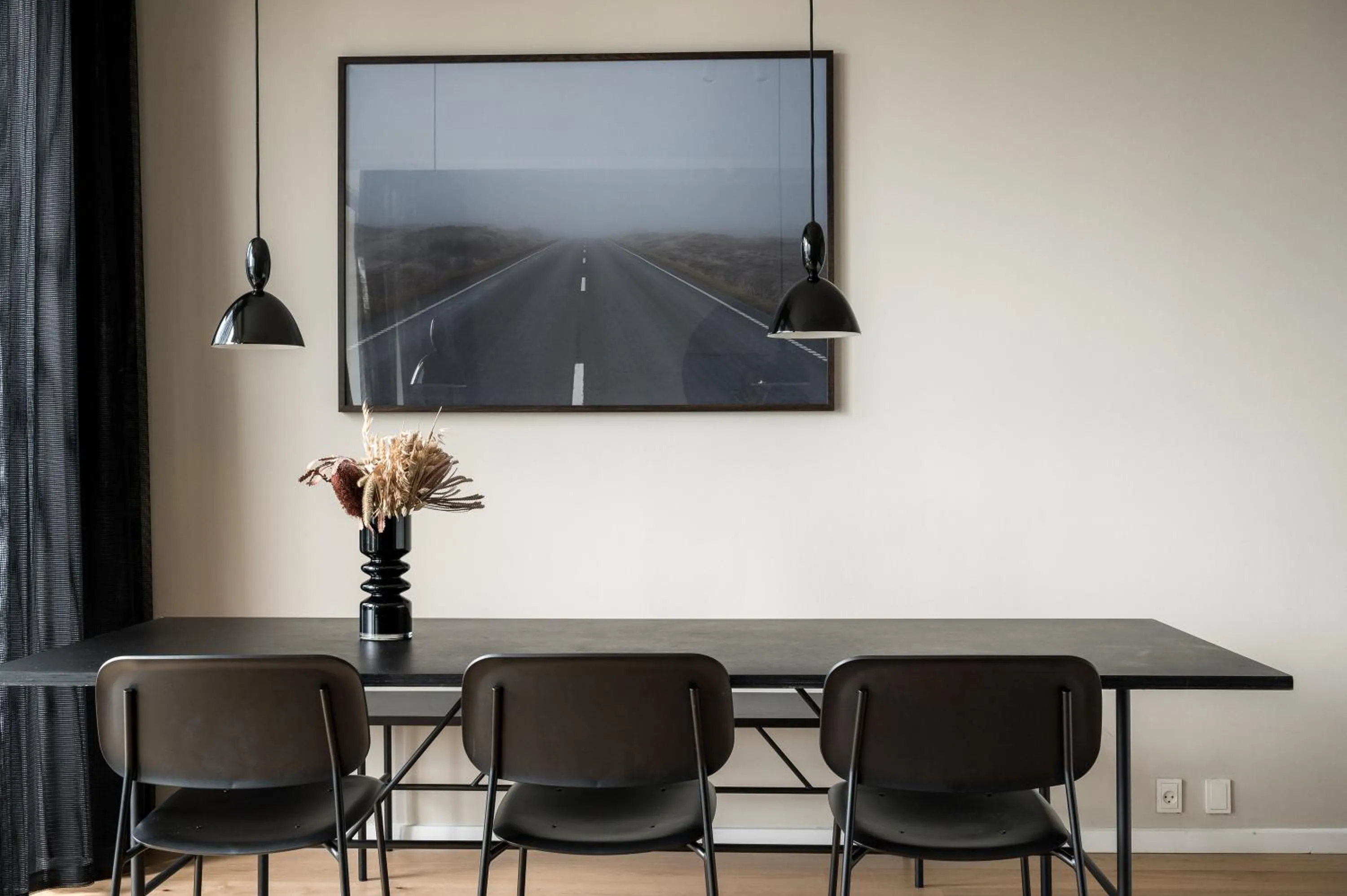 Dining area in The Pier apartments by Daniel&Jacob's