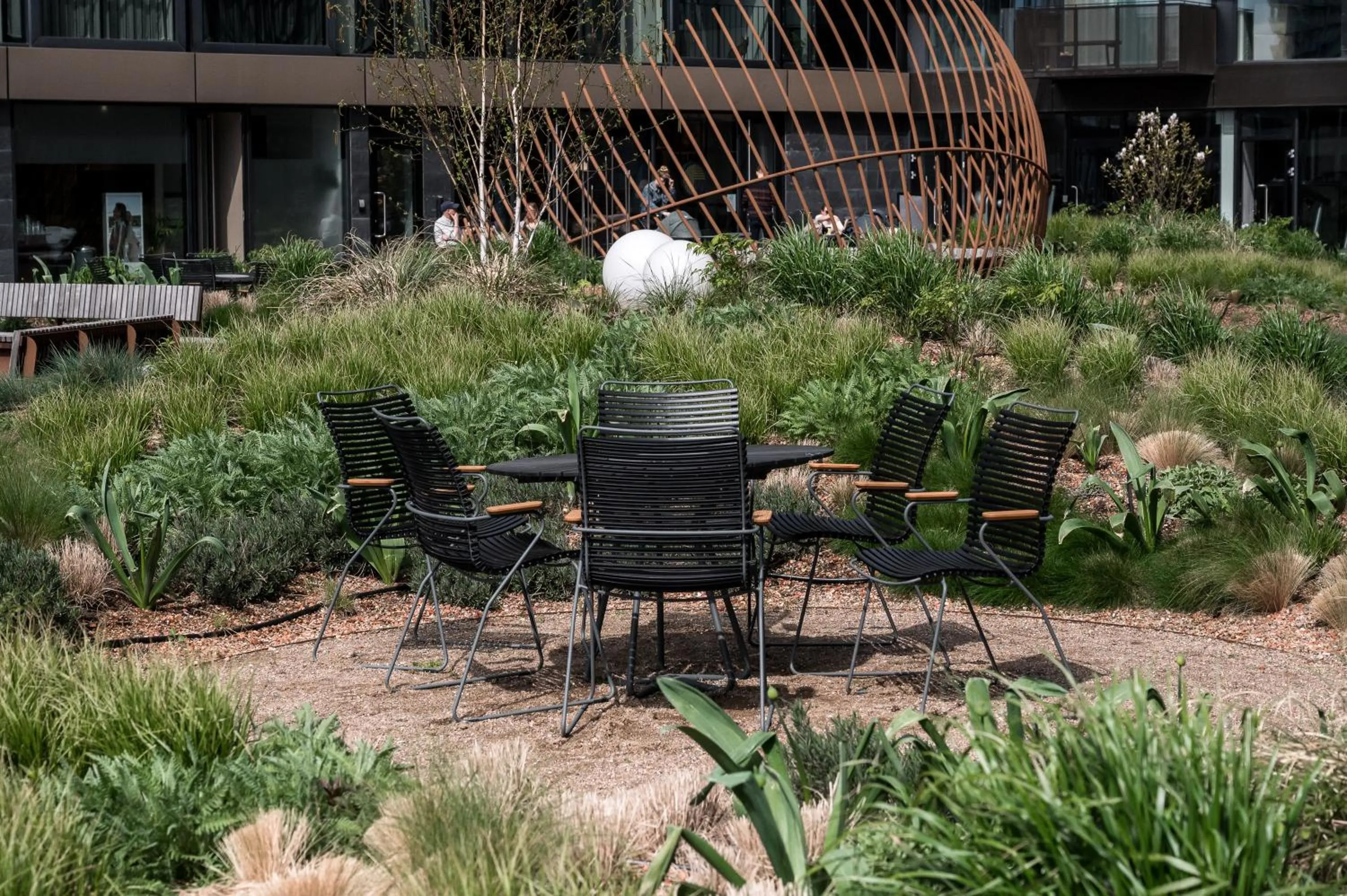 Garden in The Pier apartments by Daniel&Jacob's