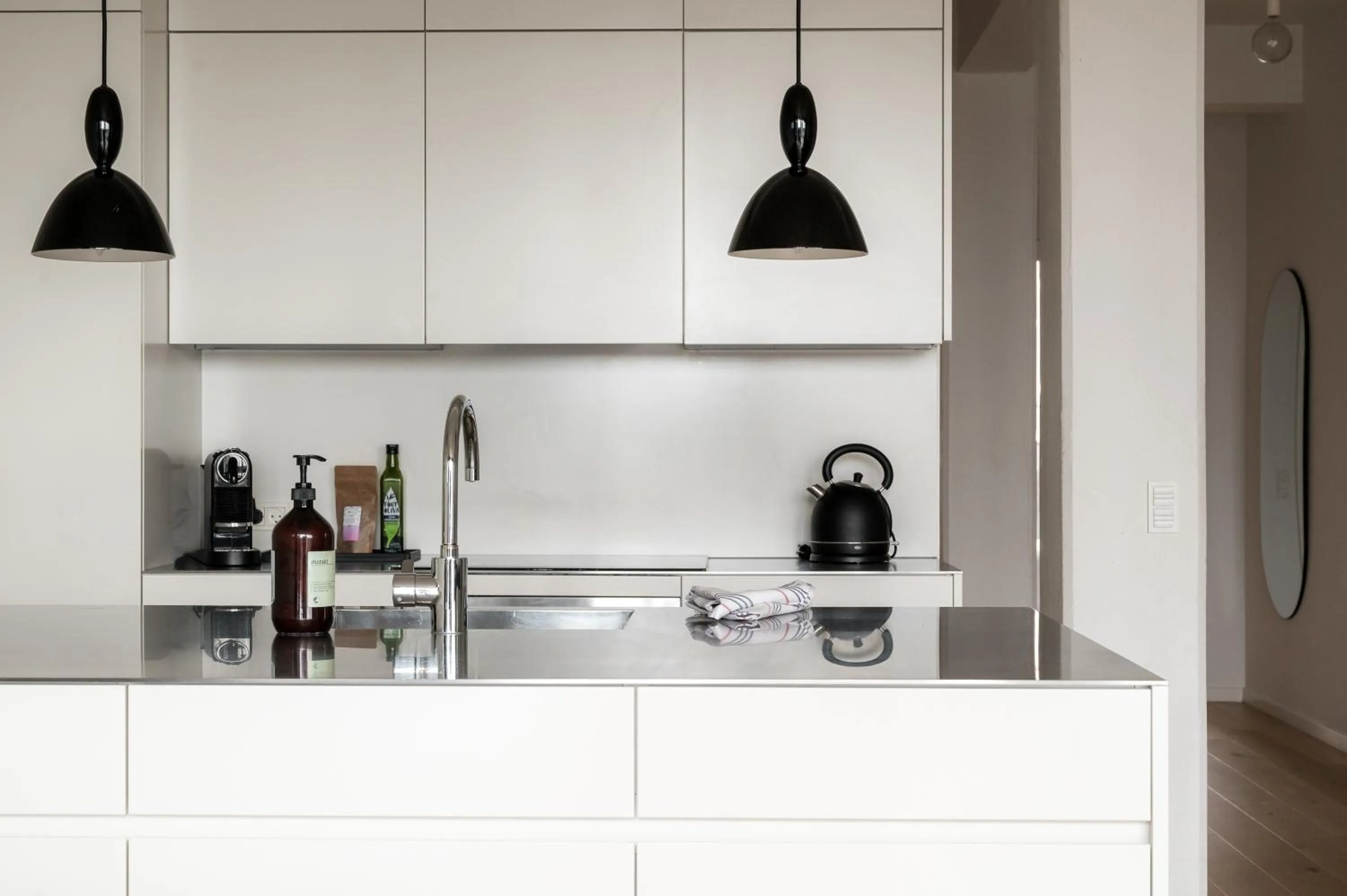 kitchen in The Pier apartments by Daniel&Jacob's