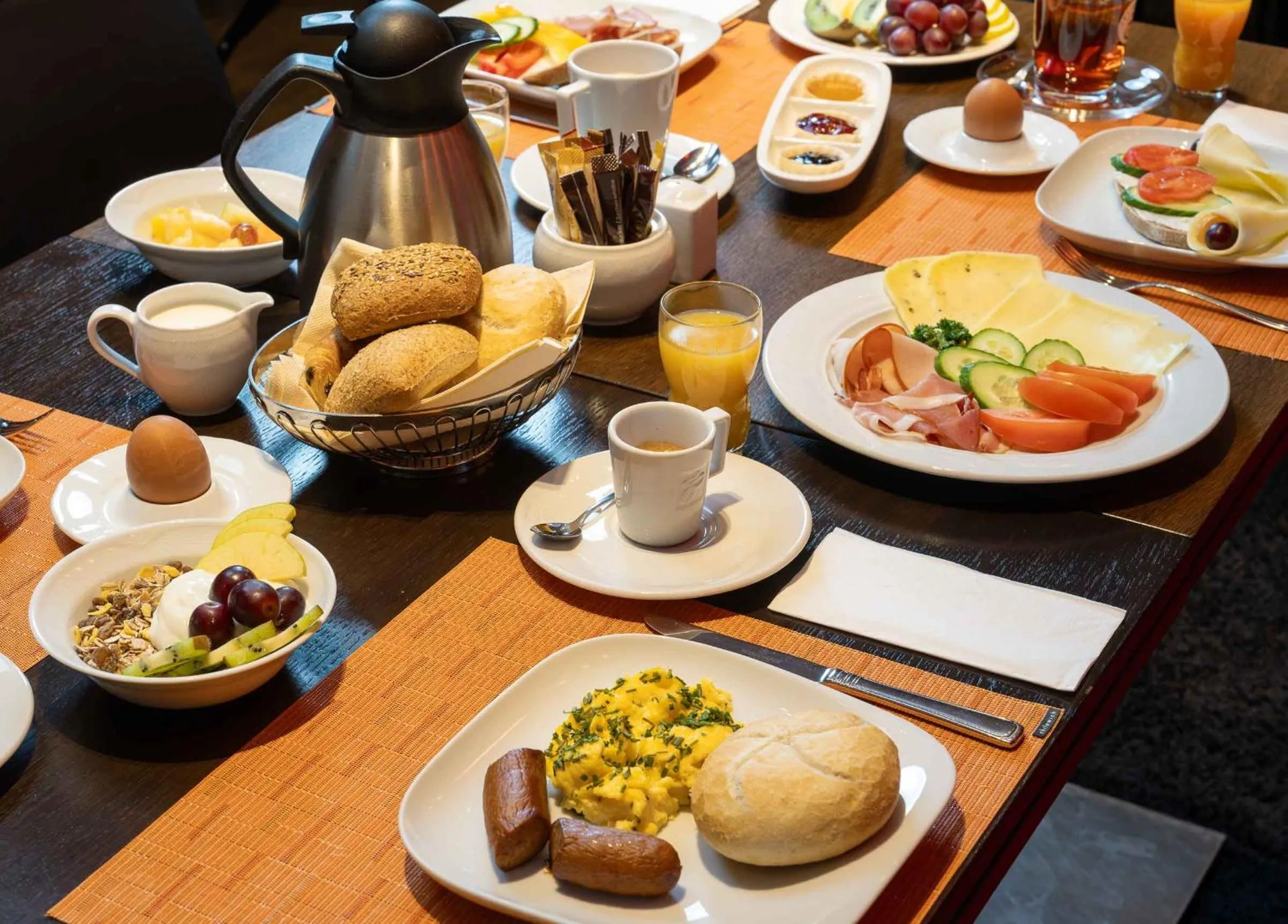 Buffet breakfast in PLAZA INN Köln Pulheim