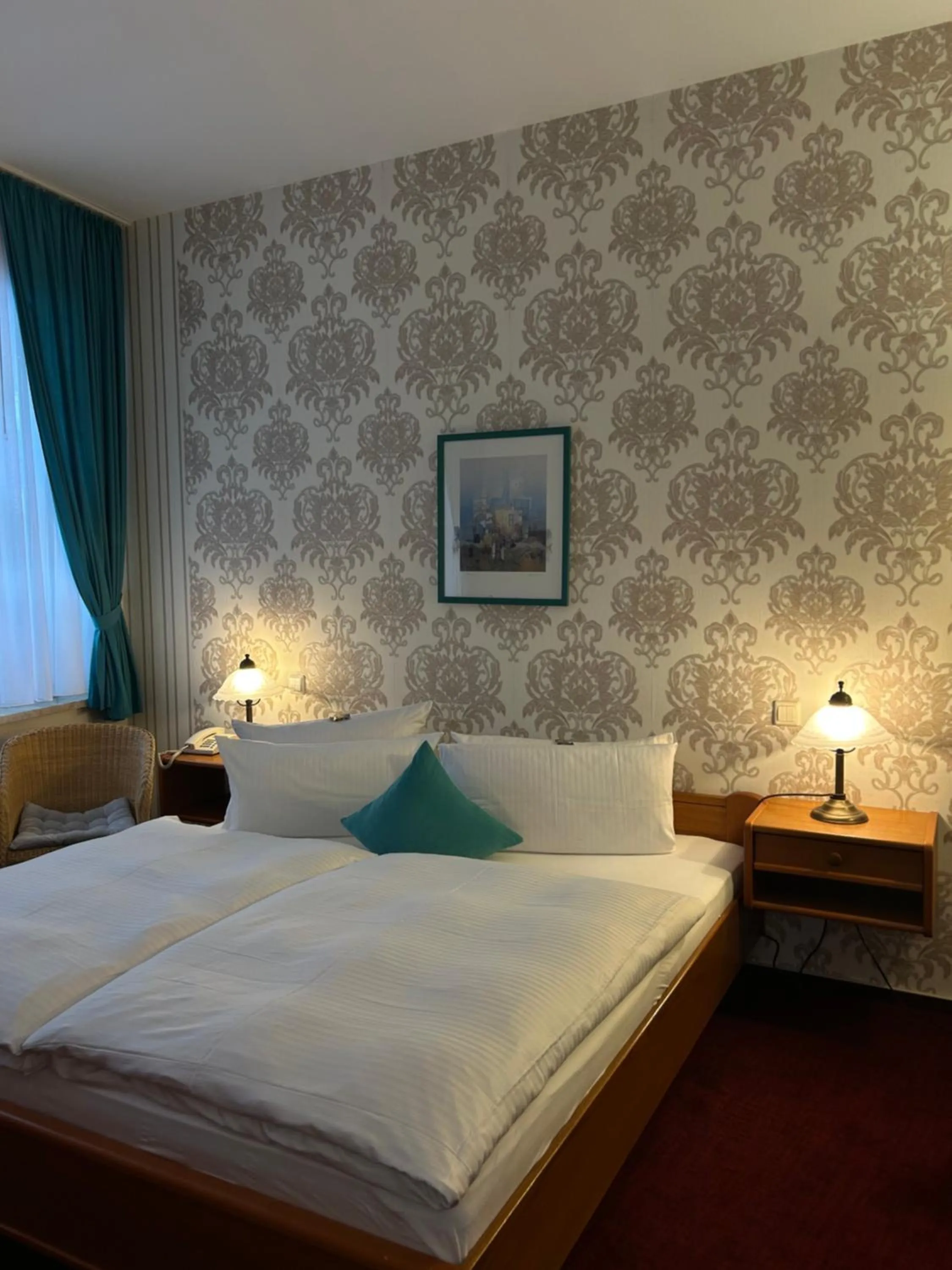 Bed in Hotel Am Grudenberg