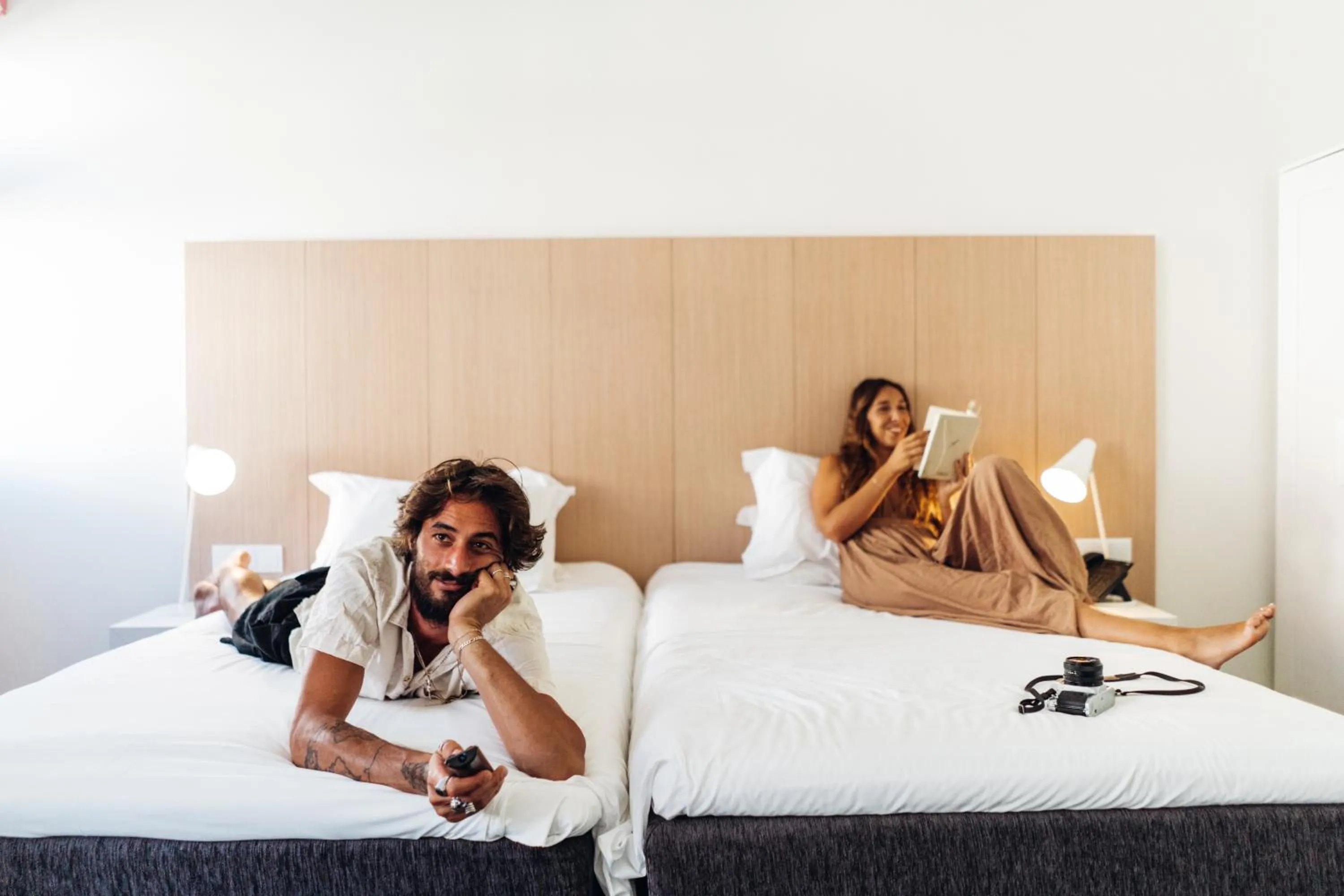 Bed in Stay Hotel Lisboa Centro Chiado