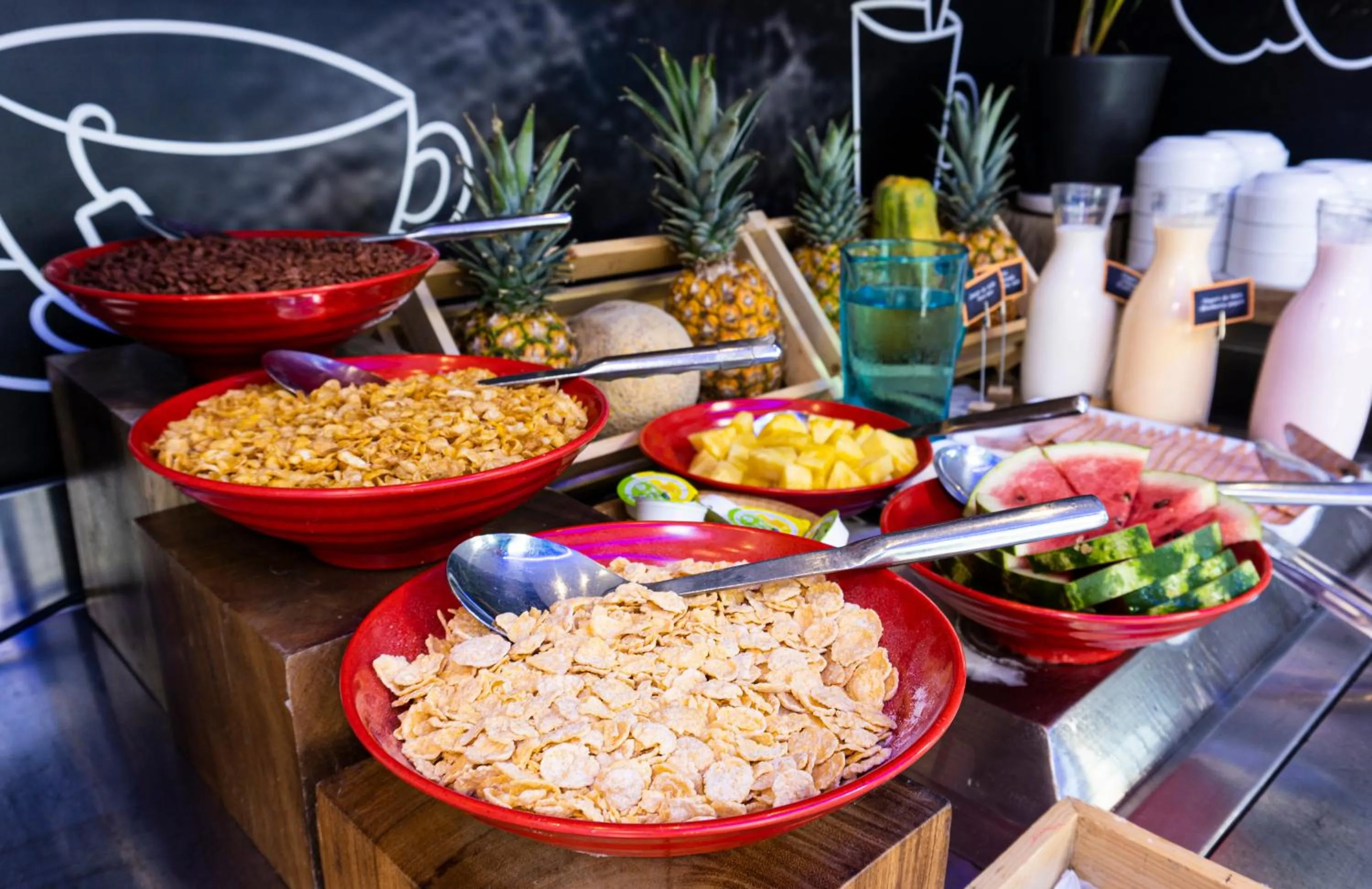 Breakfast in ibis budget Barranquilla